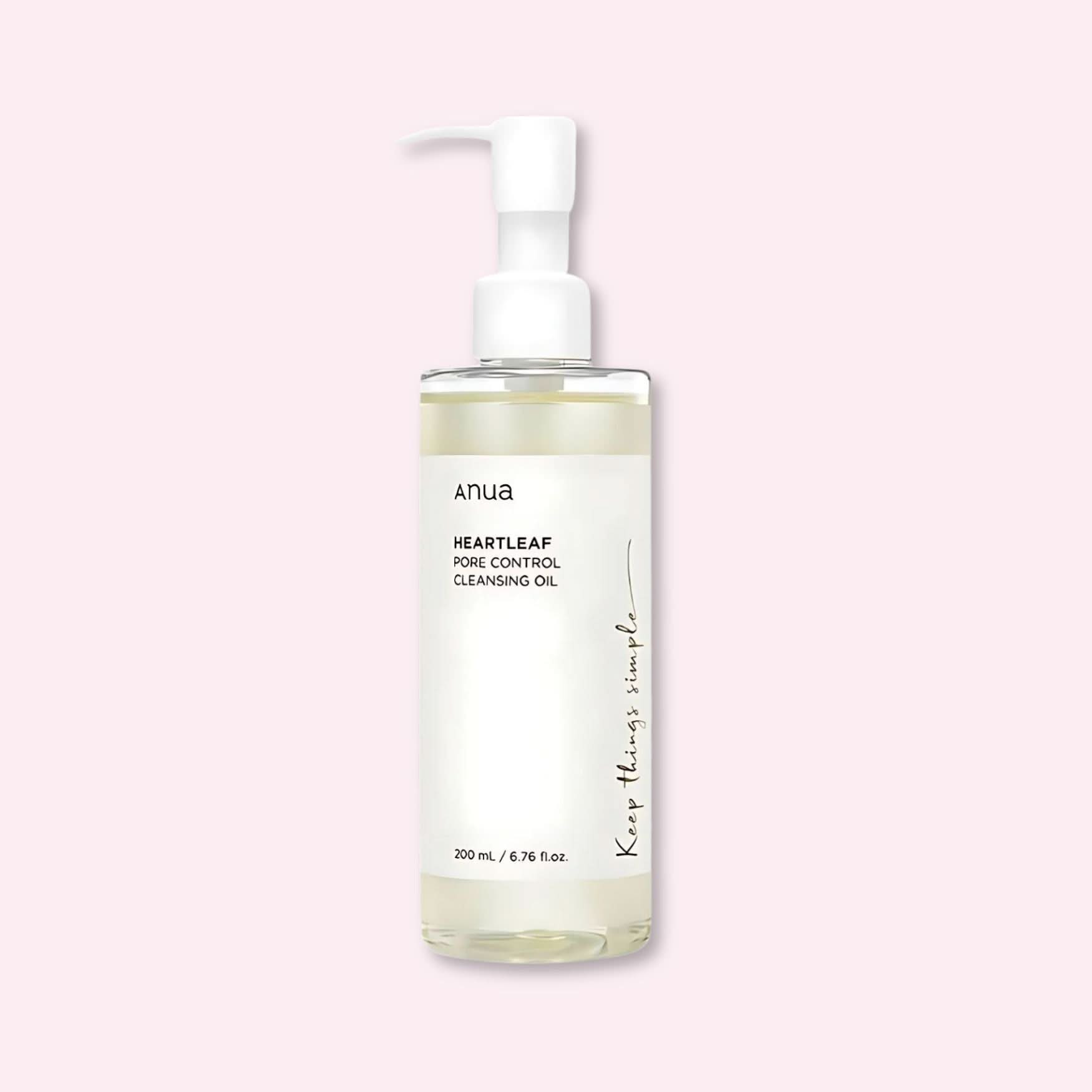 Anua Heartleaf Pore Control Cleansing Oil Korean Skincare | VELVET GLOW