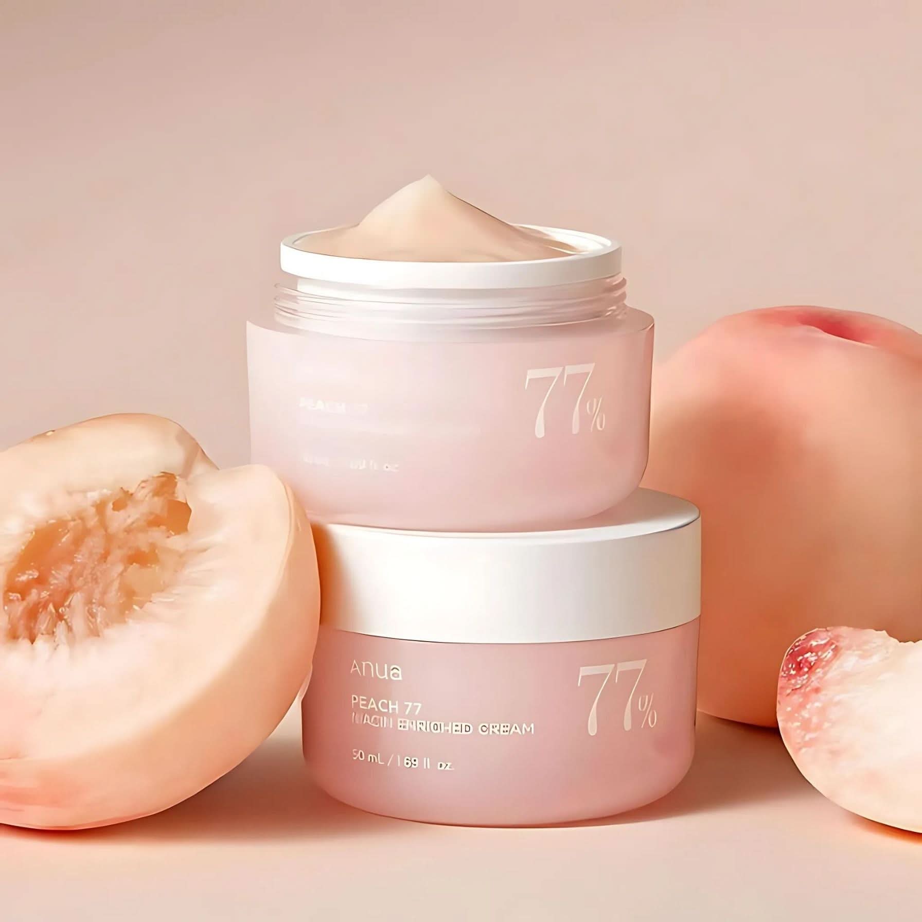 Anua Peach 77 Niacin Enriched Cream Korean Skincare | VELVET GLOW