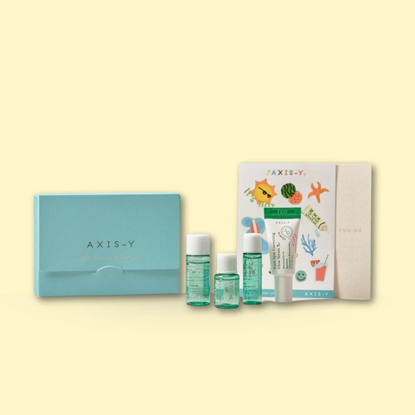AXIS - Y The Mini Glow Set Korean Skincare | VELVET GLOW