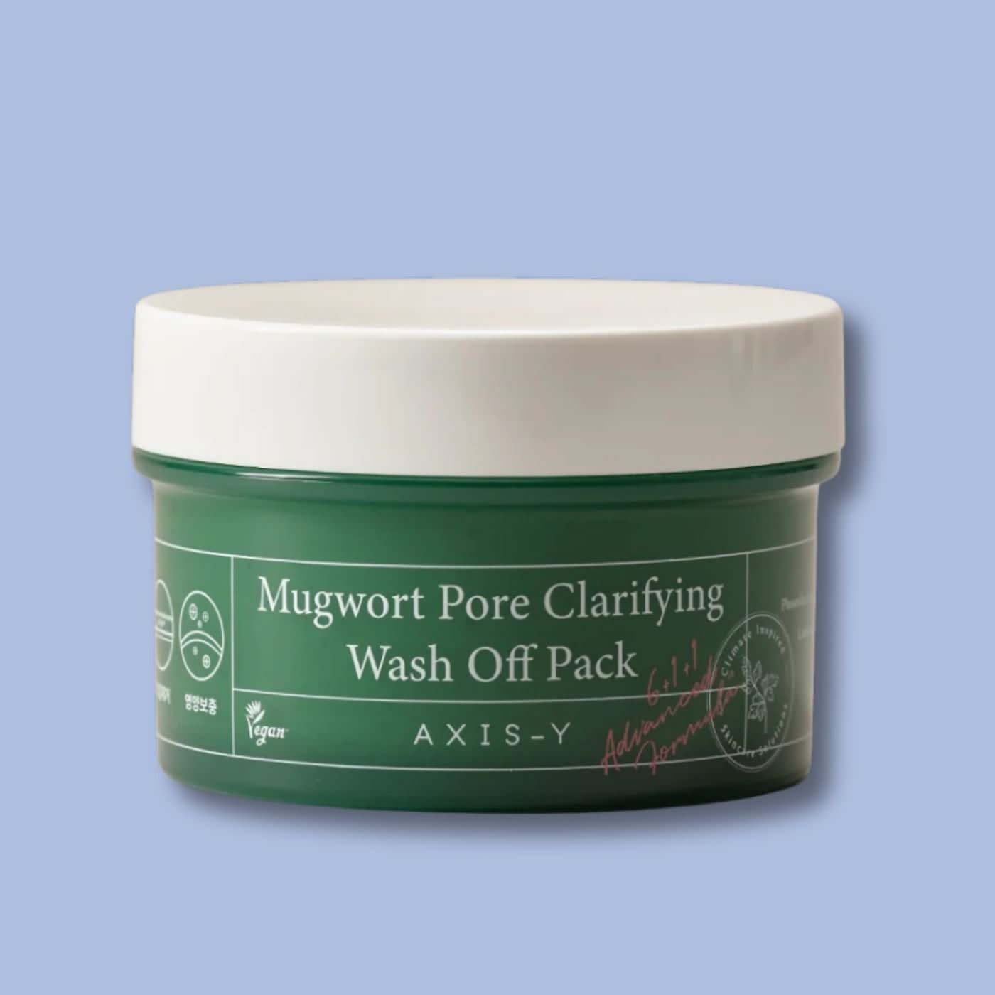 AXIS - Y Mugwort Pore Clarifying Wash Off Pack Korean Skincare | VELVET GLOW