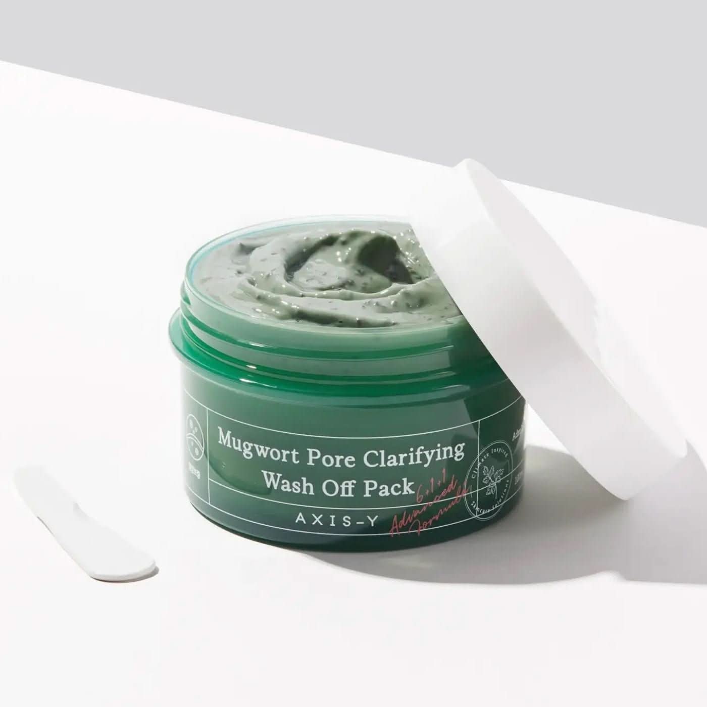 AXIS - Y Mugwort Pore Clarifying Wash Off Pack Korean Skincare | VELVET GLOW