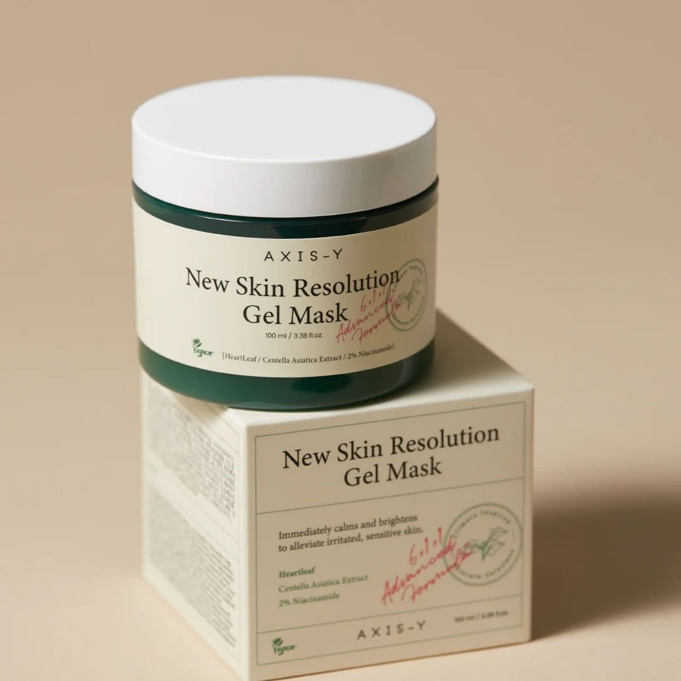 AXIS - Y New Skin Resolution Gel Mask Korean Skincare | VELVET GLOW
