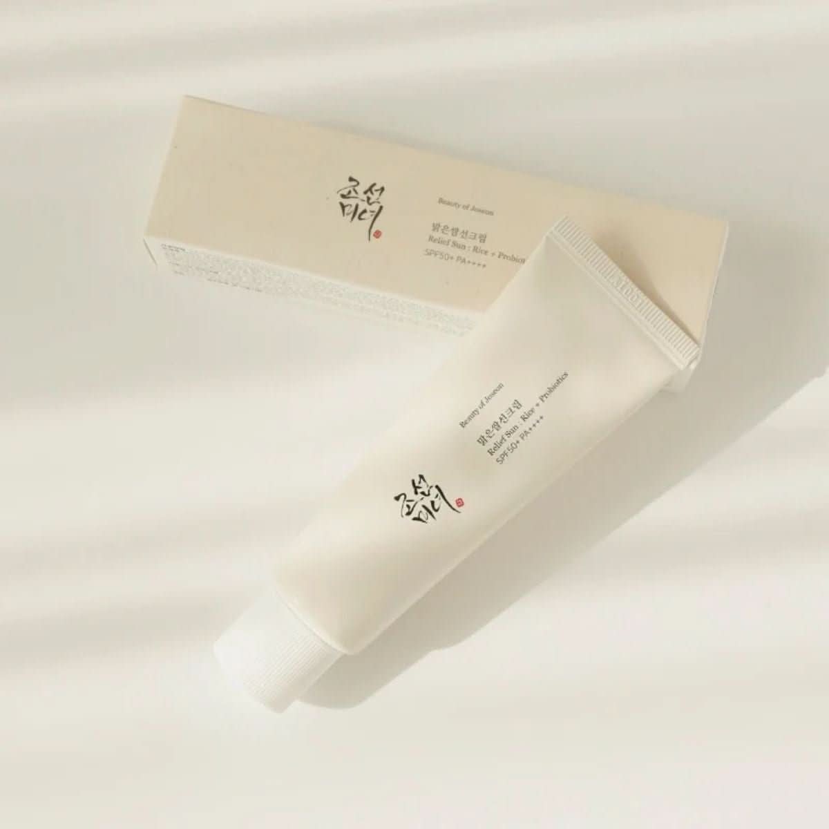 Beauty of Joseon Relief Sun: Rice + Probiotics (SPF50+ PA++++) Korean Skincare | VELVET GLOW