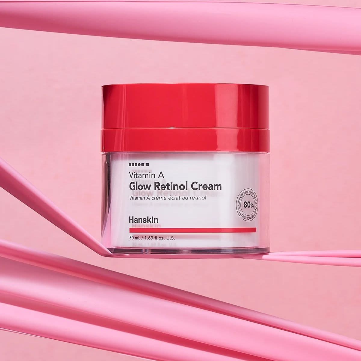HANSKIN Vitamin A Glow Retinol Cream Korean Skincare | VELVET GLOW