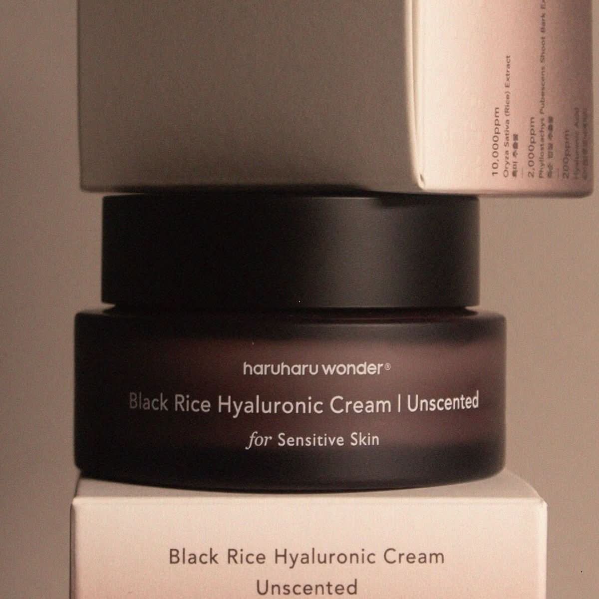 haruharu wonder Black Rice 10 Hyaluronic Cream (unscented) Korean Skincare | VELVET GLOW