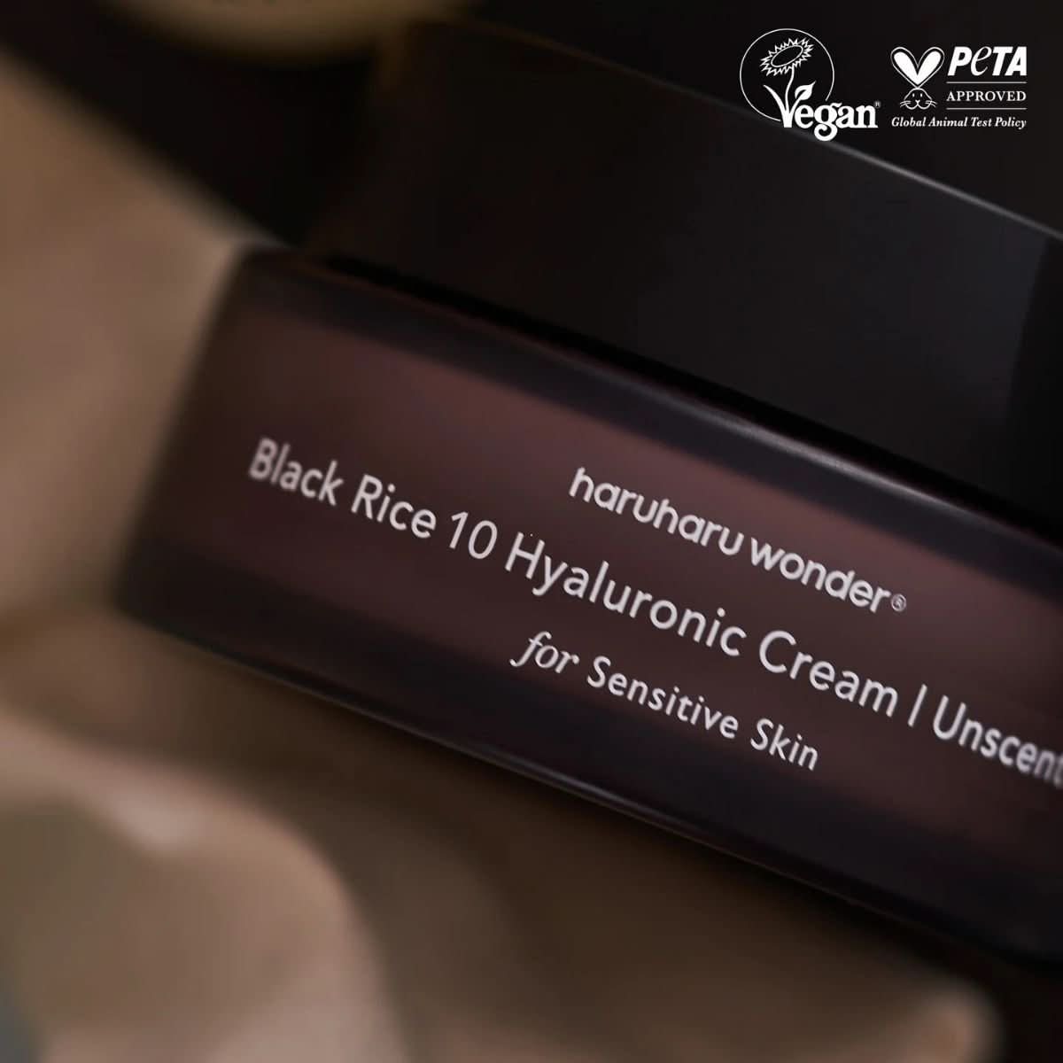 haruharu wonder Black Rice 10 Hyaluronic Cream (unscented) Korean Skincare | VELVET GLOW