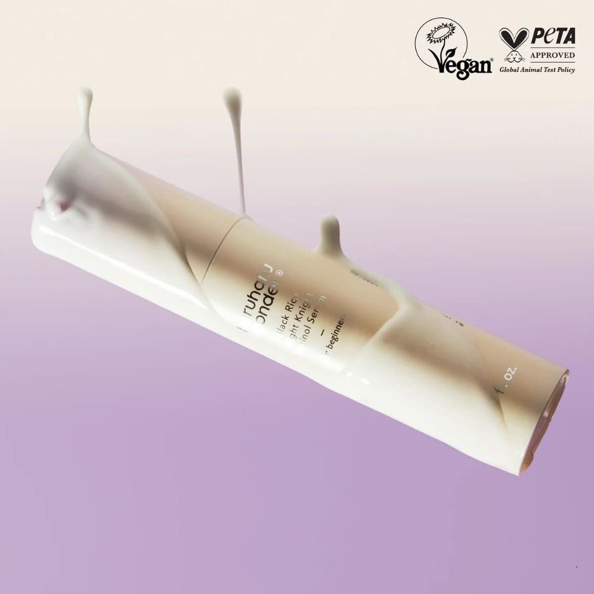 haruharu wonder Black Rice Night Knight Retinol Serum Korean Skincare | VELVET GLOW