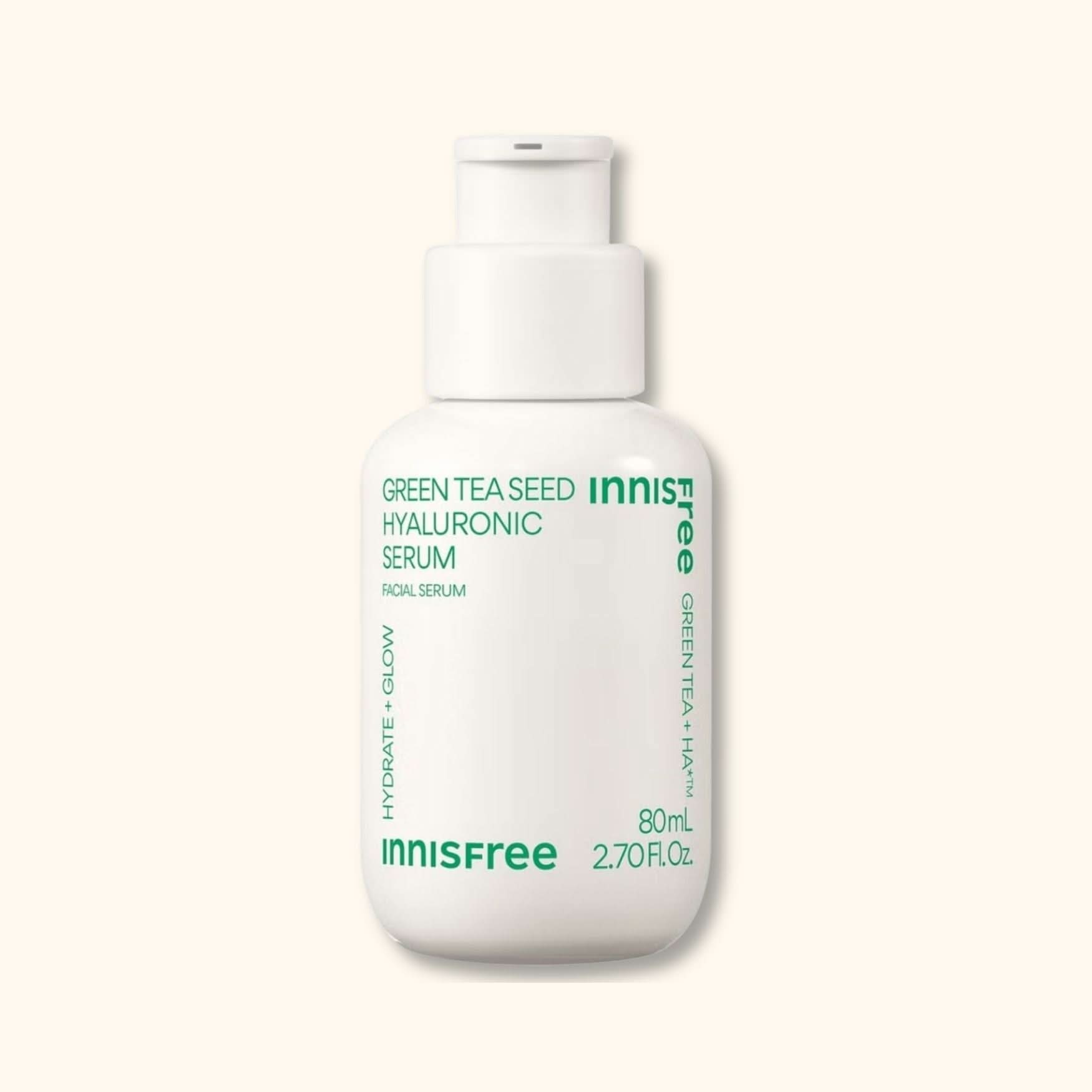 Innisfree Green Tea Seed Hyaluronic Serum Korean Skincare | VELVET GLOW