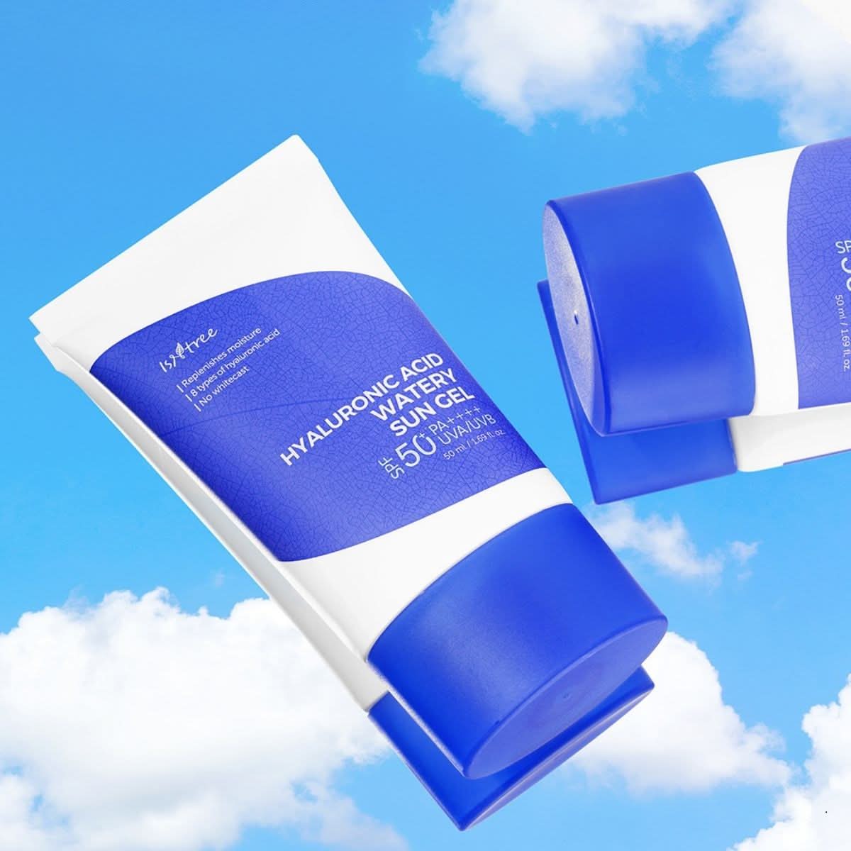 Isntree Hyaluronic Acid Watery Sun Gel Korean Skincare | VELVET GLOW