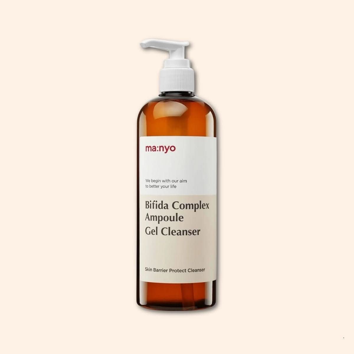 Ma:nyo Bifida Complex Ampoule Gel Cleanser Korean Skincare | VELVET GLOW