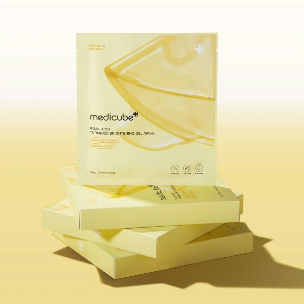 Medicube Kojic Acid Turmeric Brightening Gel Mask Korean Skincare | VELVET GLOW