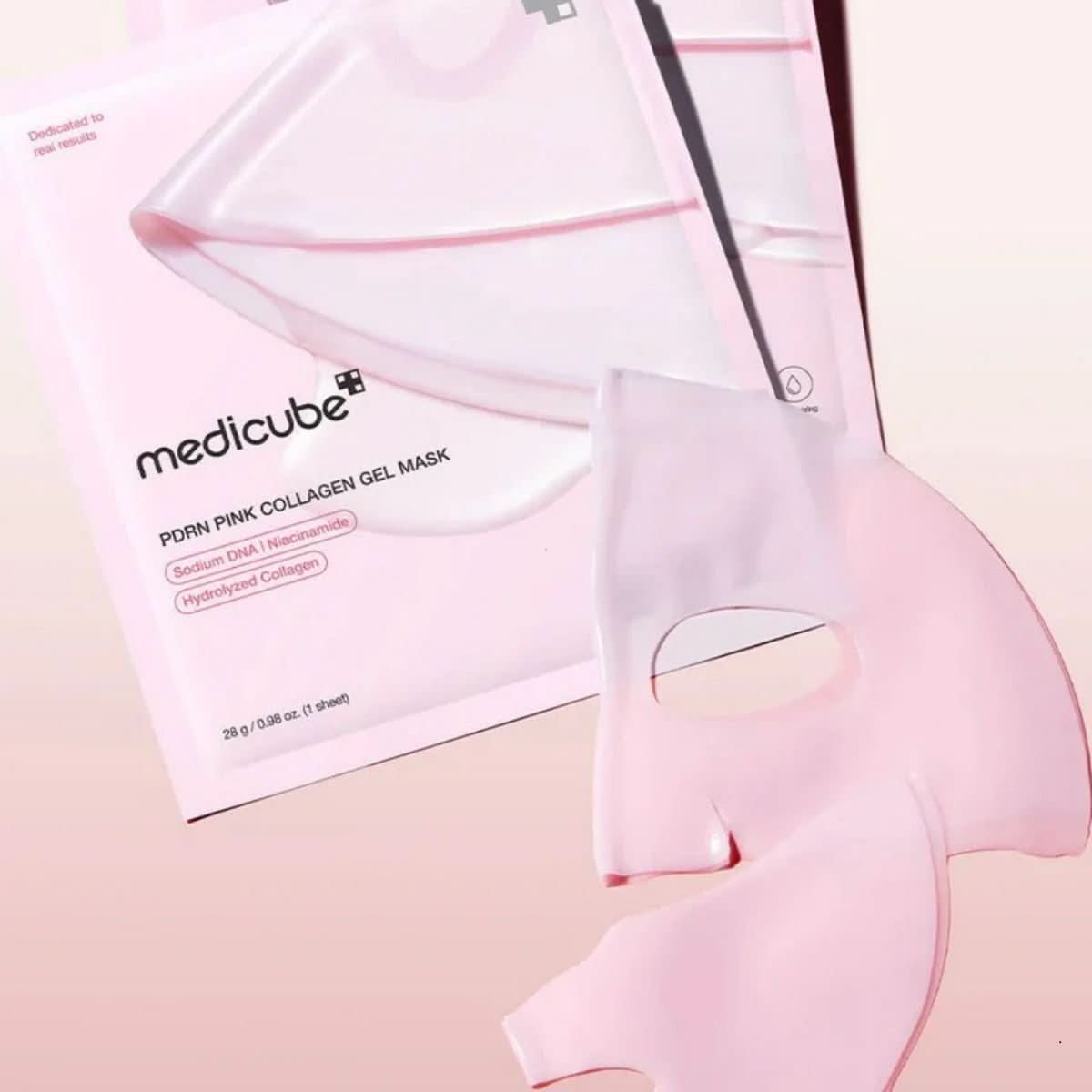 Medicube PDRN Pink Collagen Jelly Gel Mask Korean Skincare | VELVET GLOW
