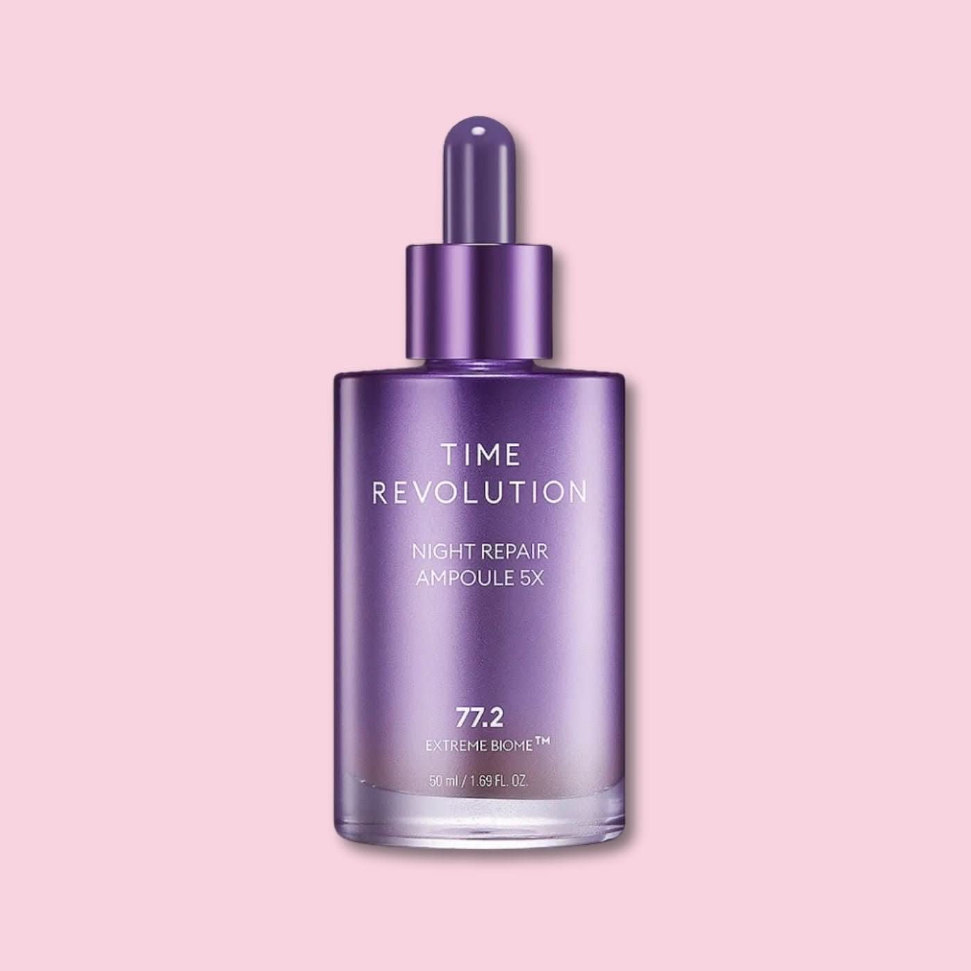 MISSHA Time Revolution Night Repair Ampoule 5X Korean Skincare | VELVET GLOW