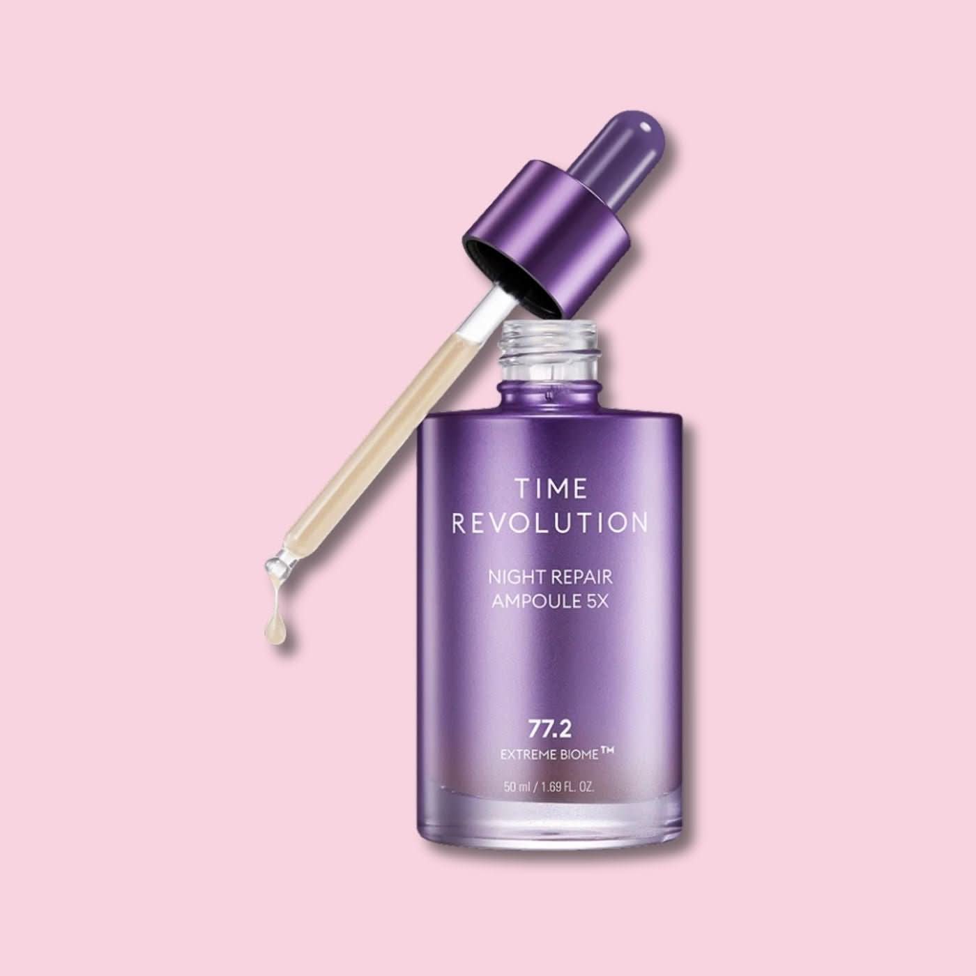 MISSHA Time Revolution Night Repair Ampoule 5X Korean Skincare | VELVET GLOW