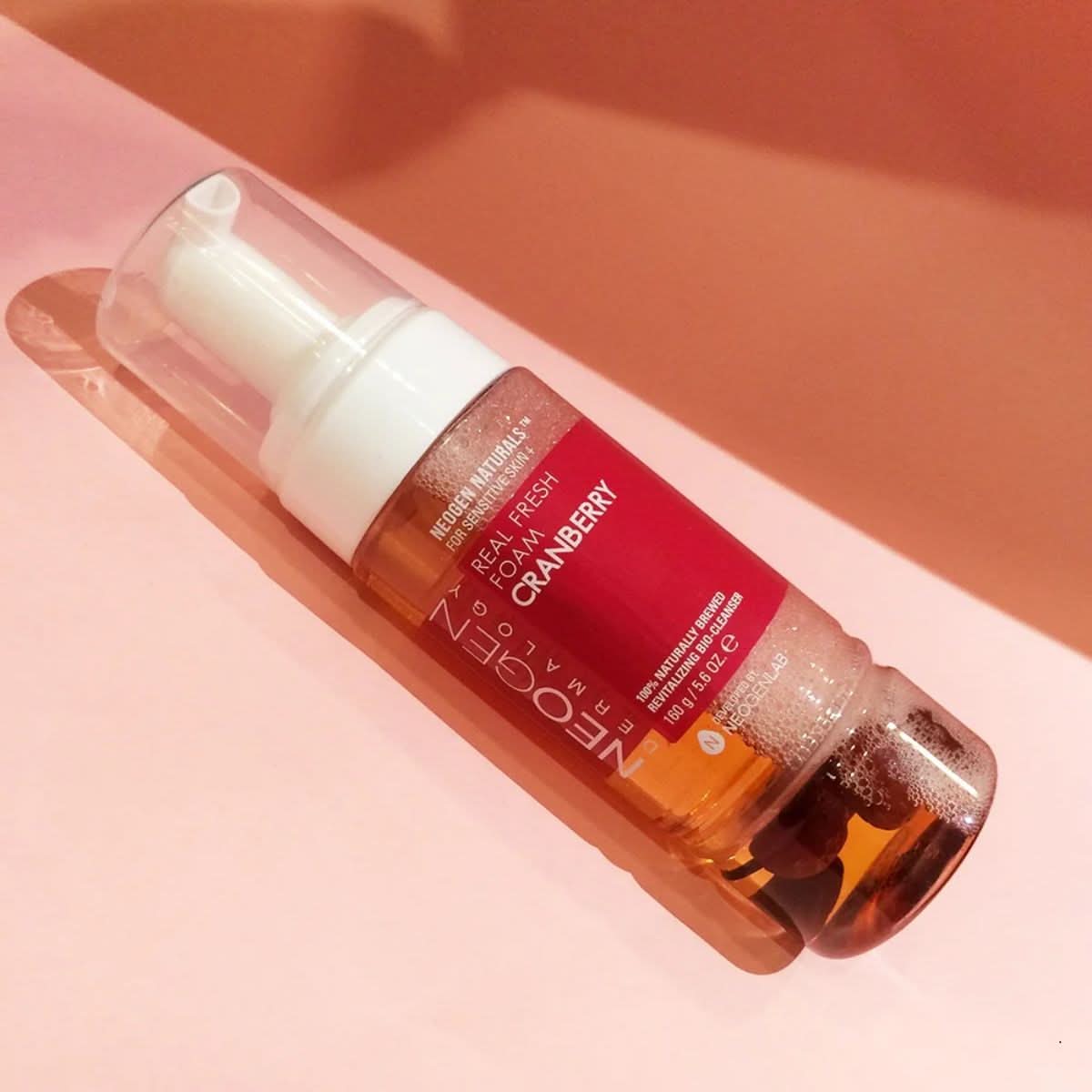 NEOGEN Real Fresh Foam Cleanser Cranberry Korean Skincare | VELVET GLOW