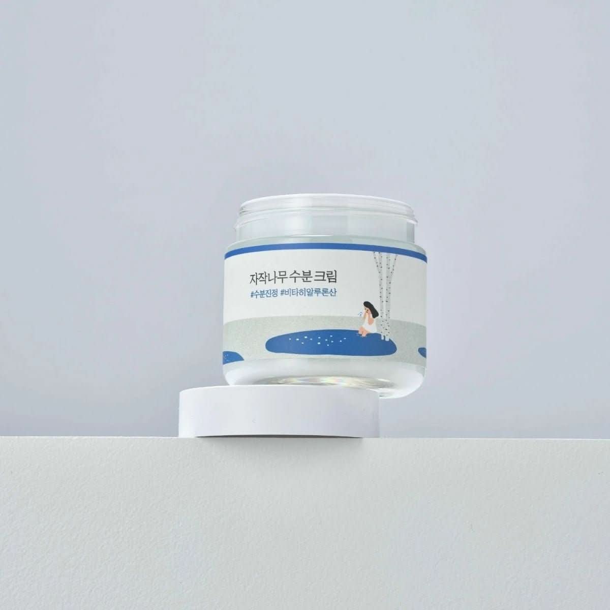 Round Lab Birch Moisturizing Cream Korean Skincare | VELVET GLOW