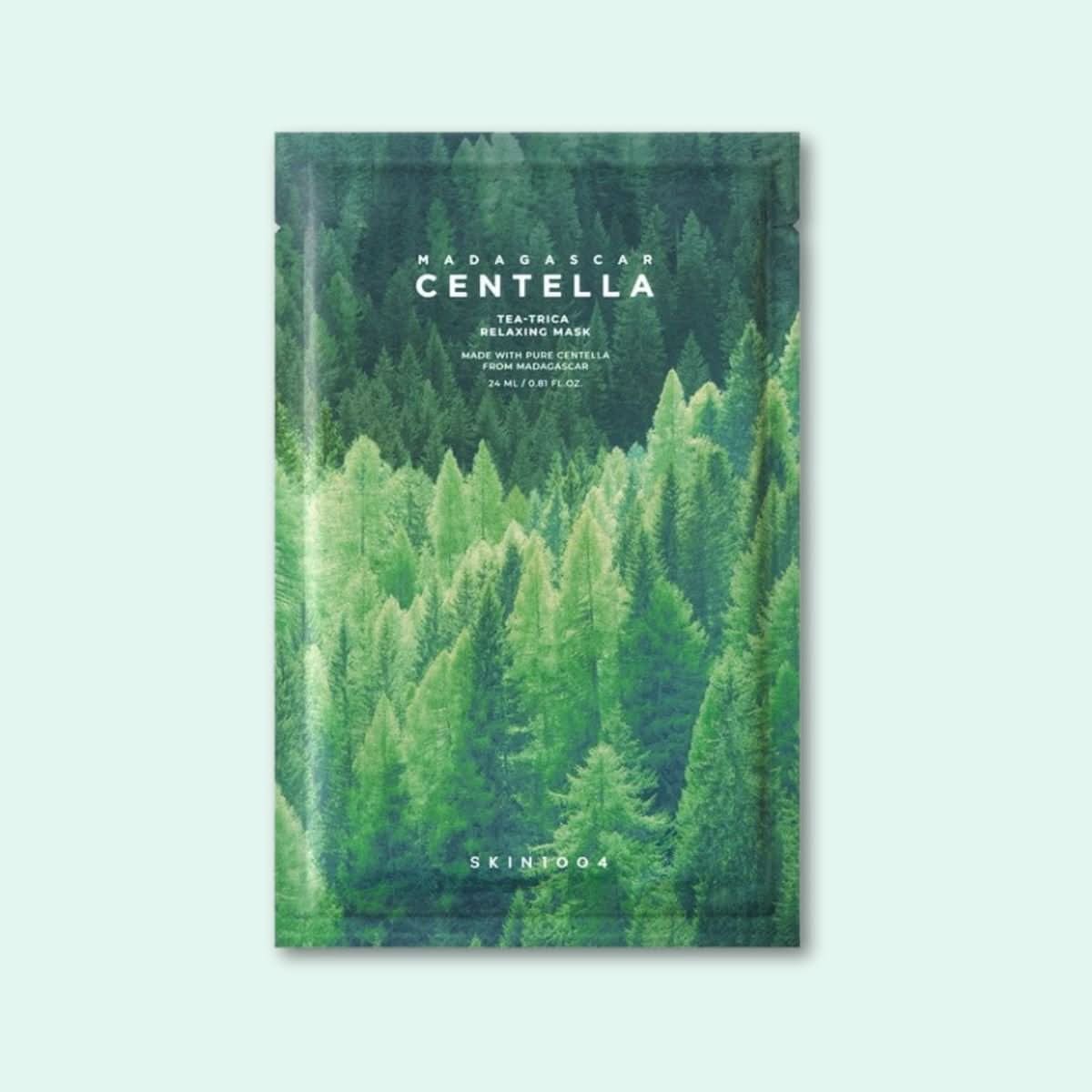 SKIN1004 Madagascar Centella Tea - Trica Relaxing Mask Korean Skincare | VELVET GLOW