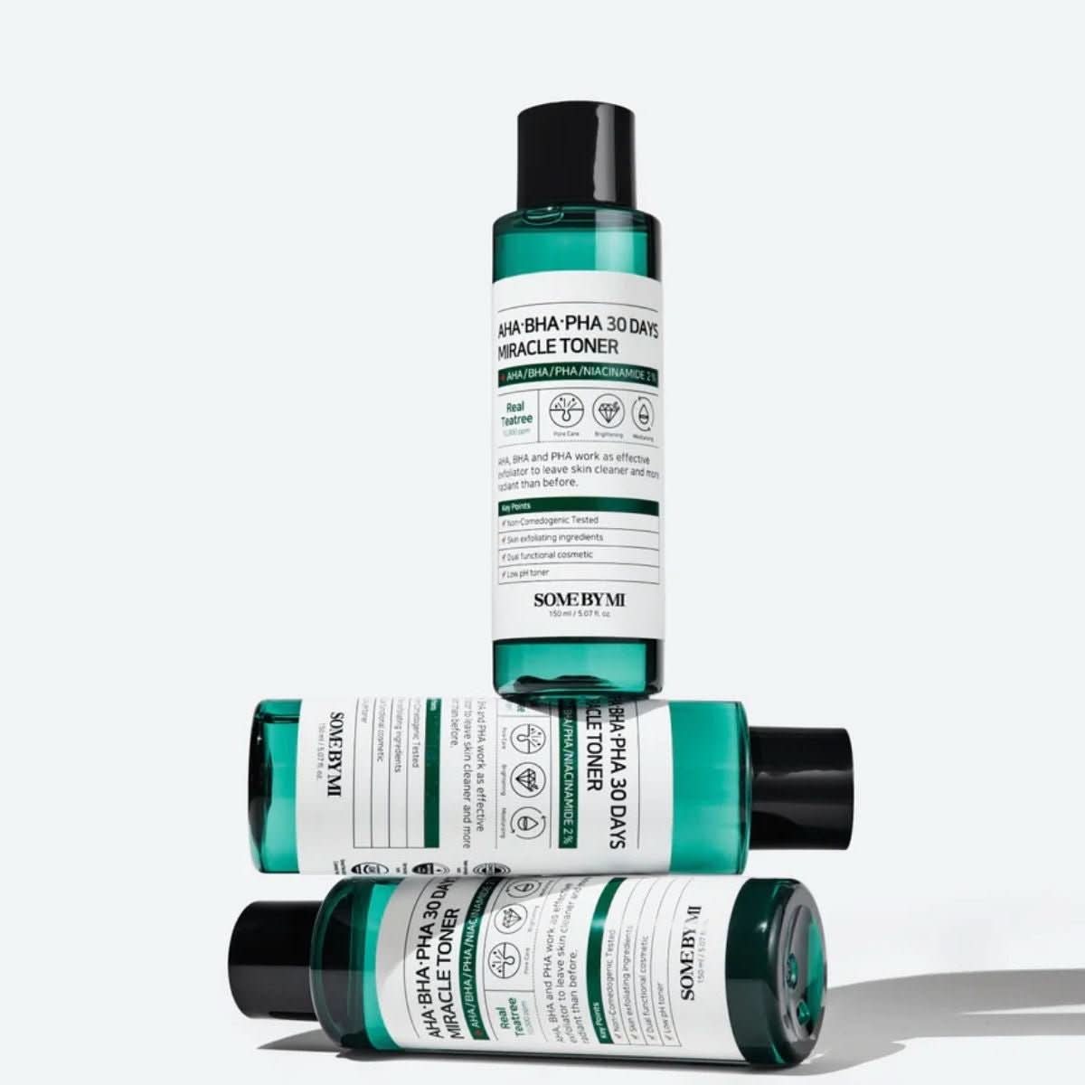 SOME BY MI AHA - BHA - PHA 30 days Miracle Toner Korean Skincare | VELVET GLOW