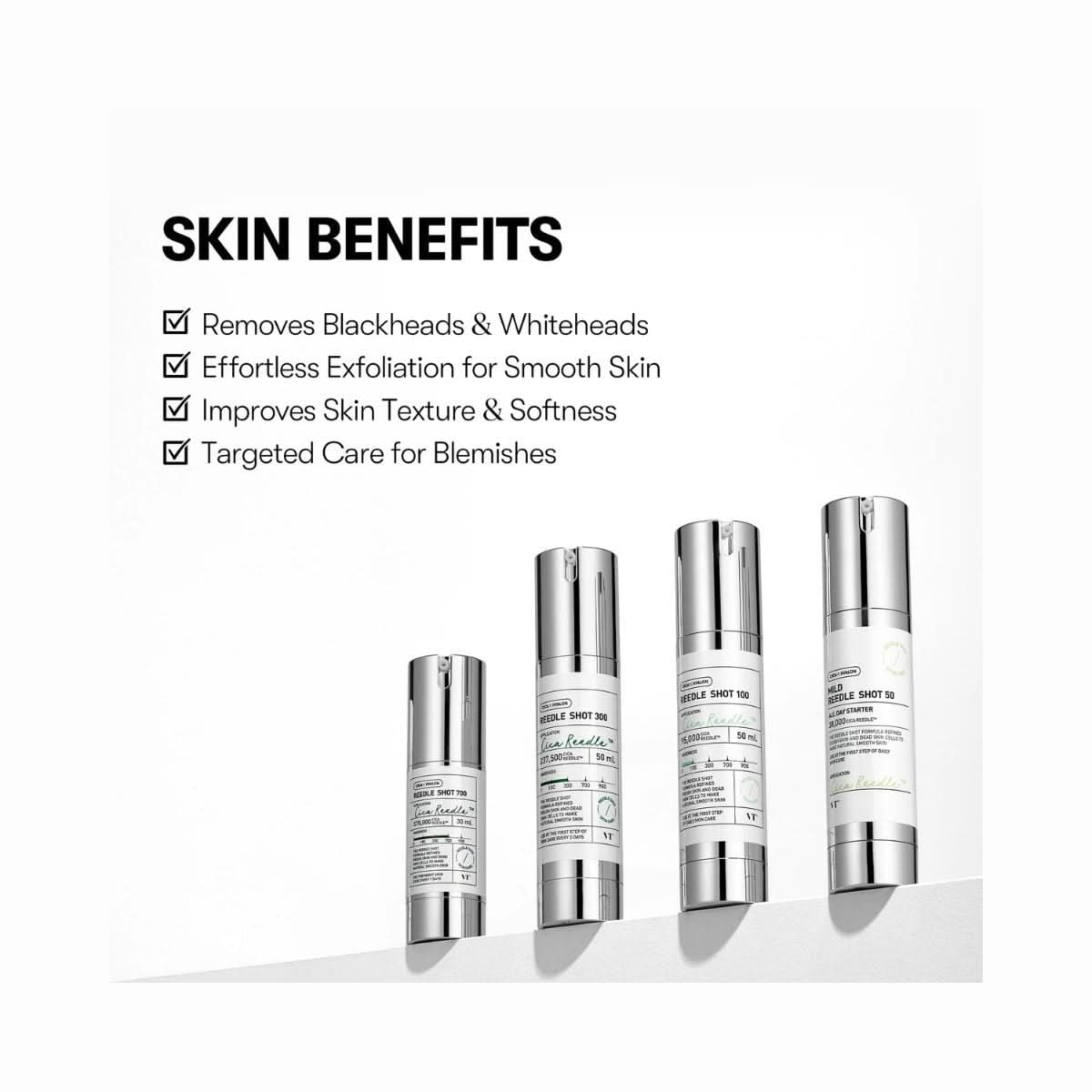 VT Cosmetics Reedle Shot 300 Korean Skincare | VELVET GLOW