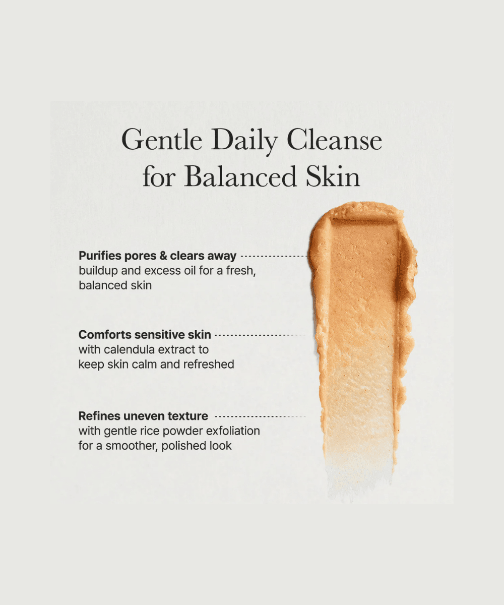 Arencia Calendula Rice Mochi Cleanser Korean Skincare | VELVET GLOW
