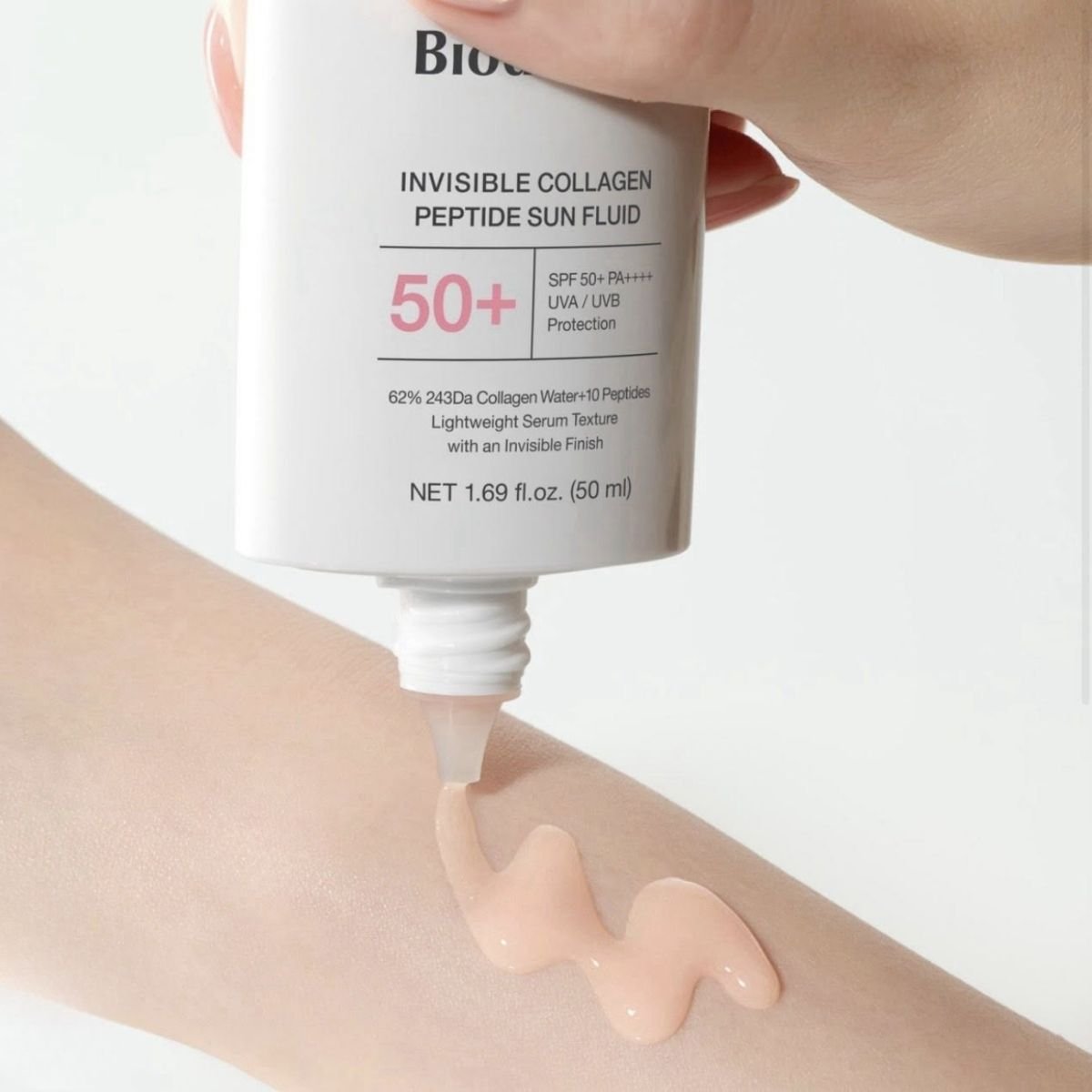 Biodance Invisible Collagen Peptide Sun Fluid Korean Skincare | VELVET GLOW