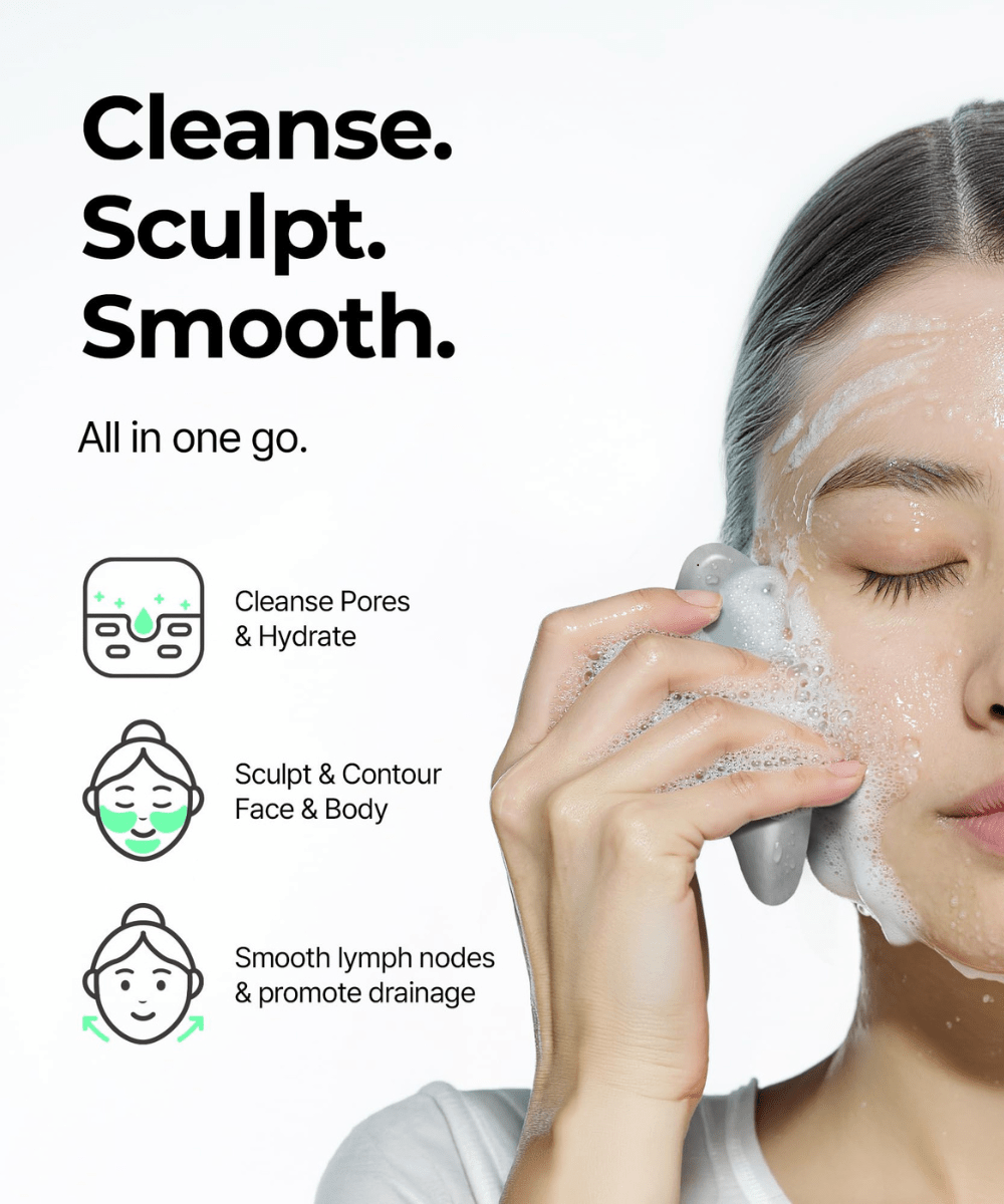 BRMUD Relief Gua Sha Mud Bar Soap Korean Skincare | VELVET GLOW