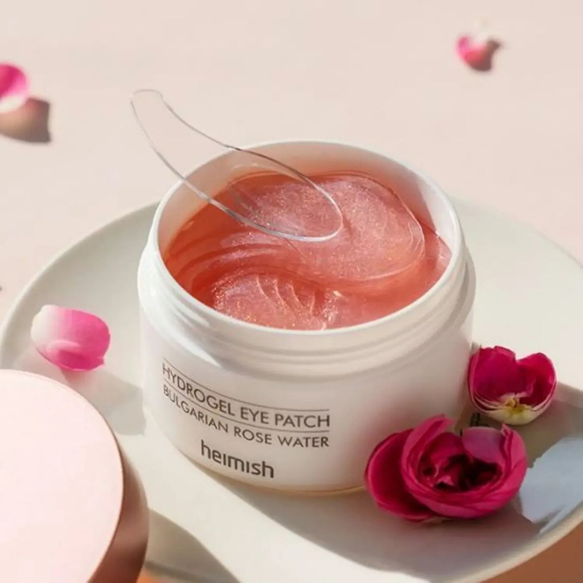 Heimish Bulgarian Rose Water Hydrogel Eye Patch Korean Skincare | VELVET GLOW