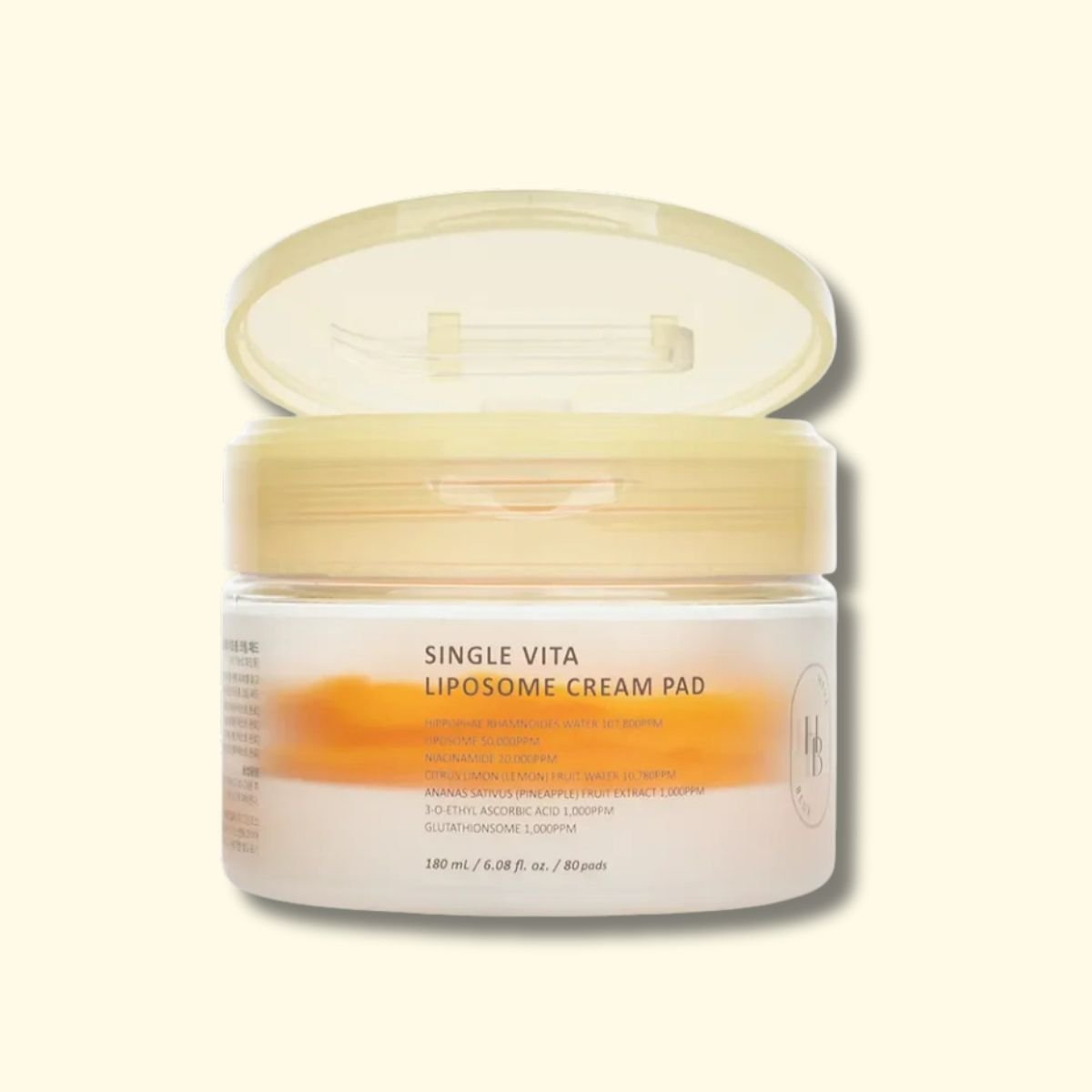Heveblue Single Vita Liposome Cream Pad Korean Skincare | VELVET GLOW