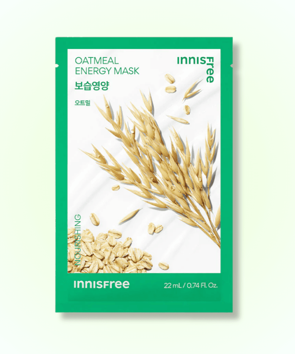 Innisfree Energy Mask – 10 Types Korean Skincare | VELVET GLOW
