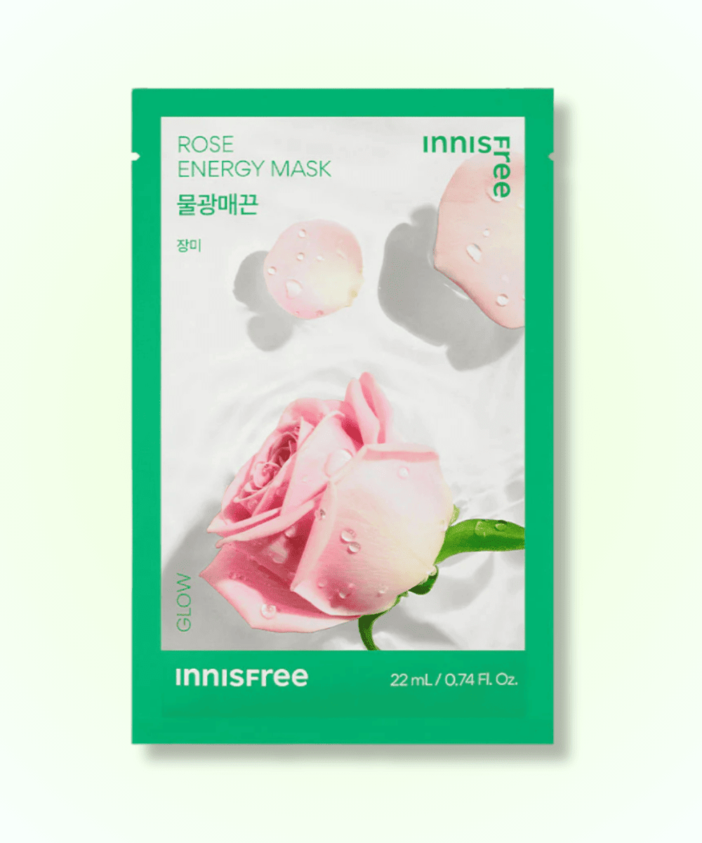Innisfree Energy Mask – 10 Types Korean Skincare | VELVET GLOW