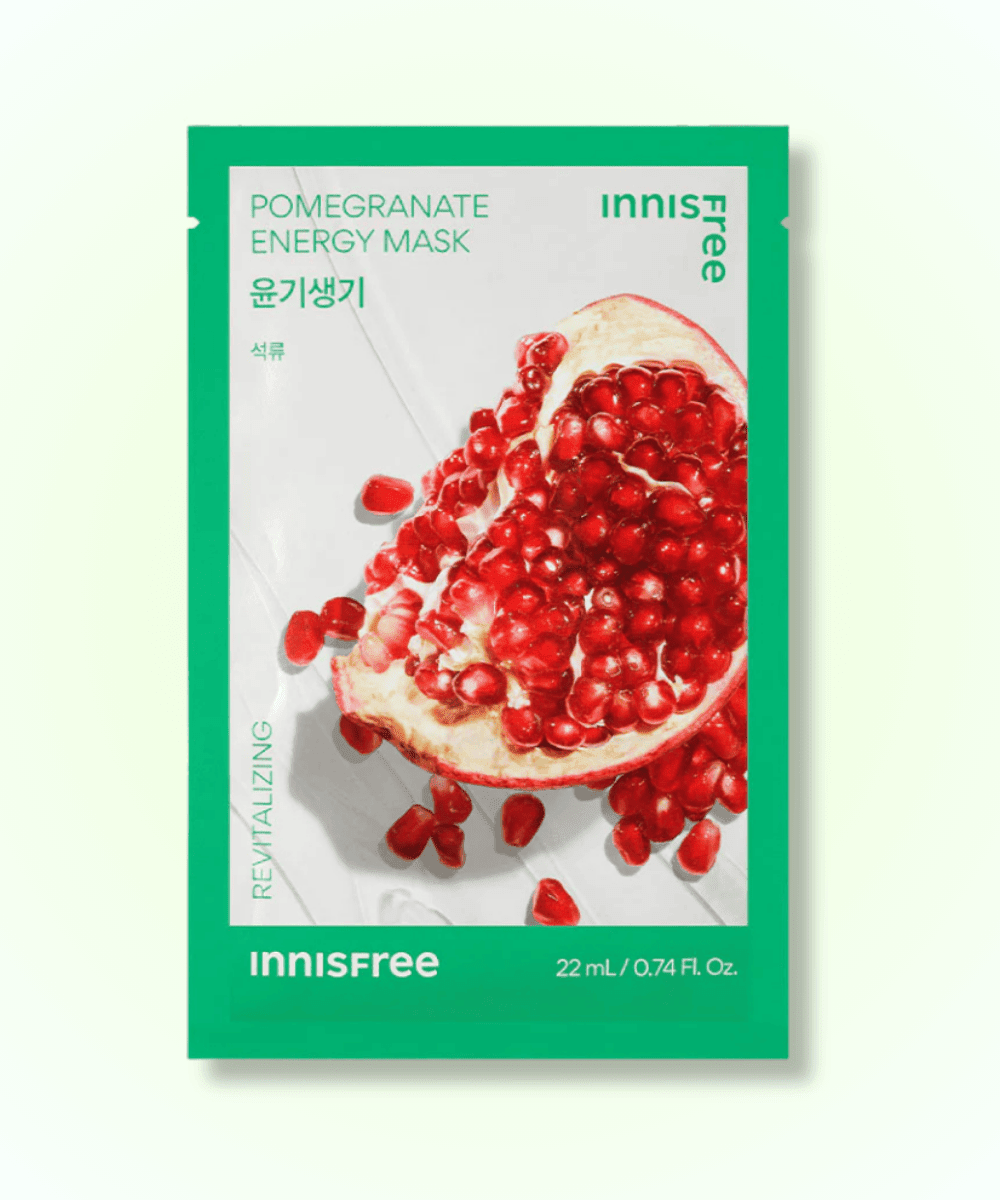 Innisfree Energy Mask – 10 Types Korean Skincare | VELVET GLOW