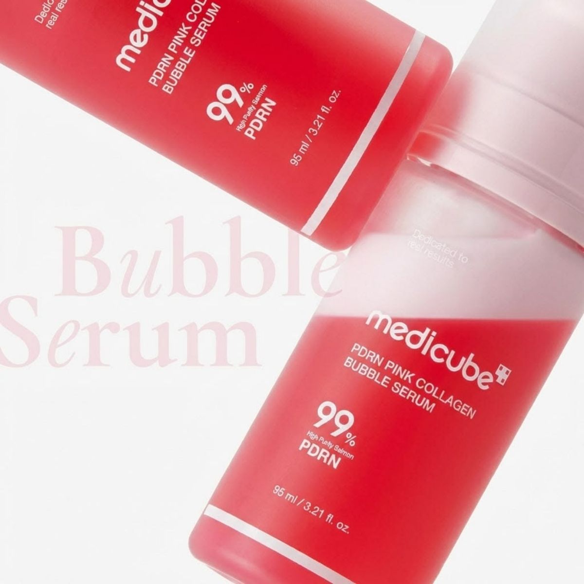 Medicube PDRN Pink Collagen Bubble Serum Korean Skincare | VELVET GLOW