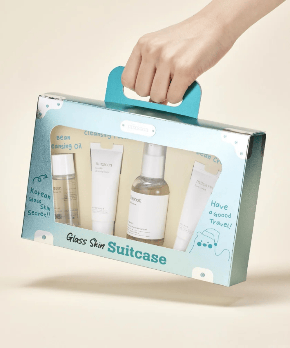 mixsoon Glass Skin Suitcase Korean Skincare | VELVET GLOW