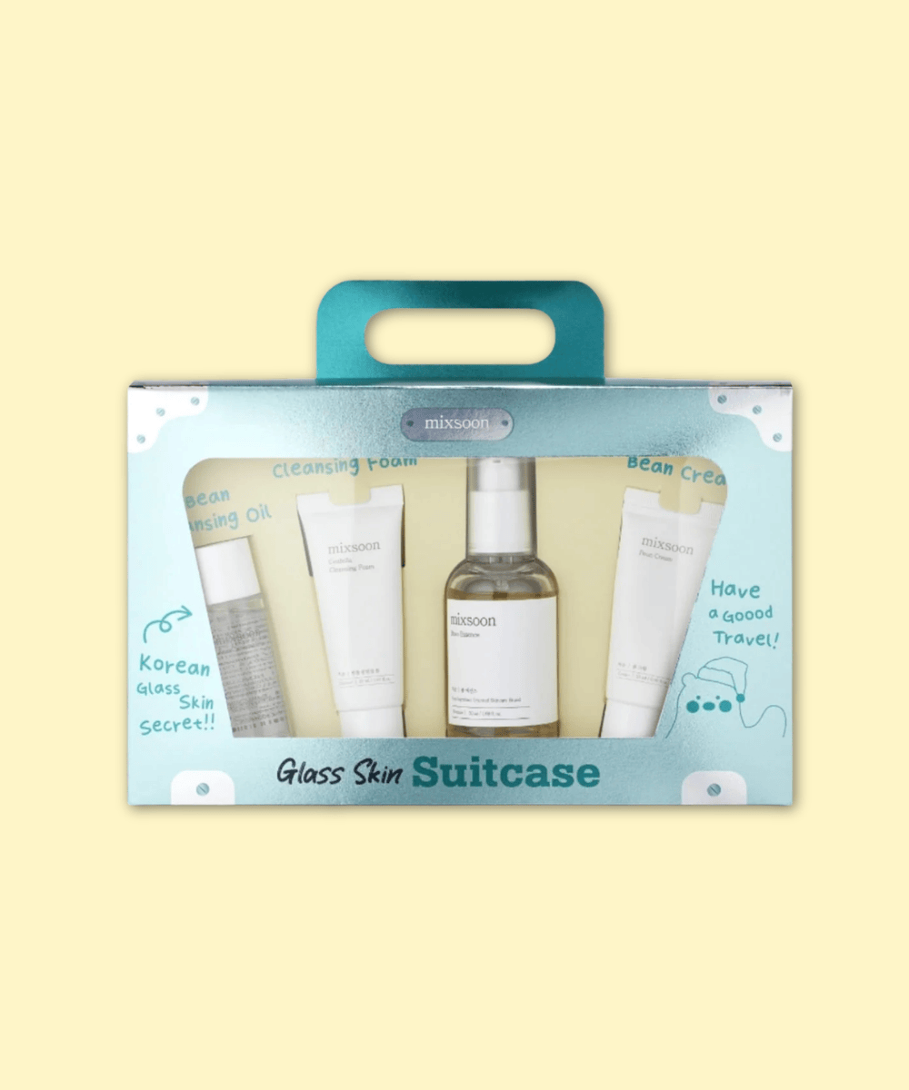 mixsoon Glass Skin Suitcase Korean Skincare | VELVET GLOW