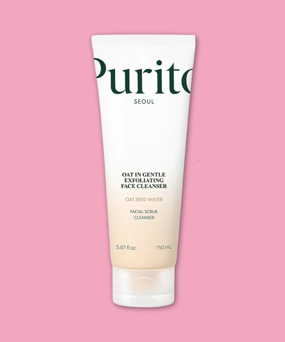 Purito Seoul Oat In Gentle Exfoliating Face Cleanser Korean Skincare | VELVET GLOW