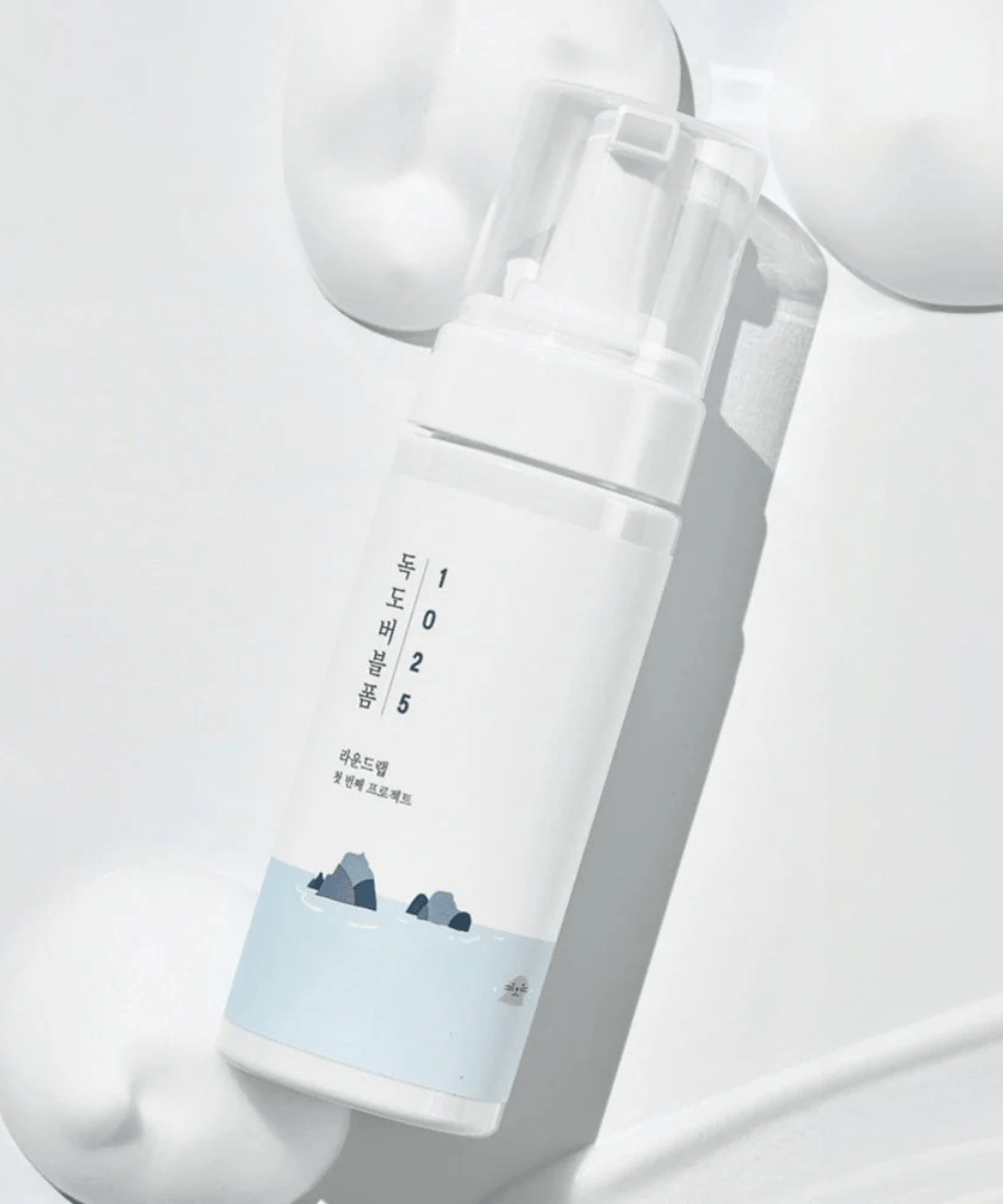 Round Lab 1025 Dokdo Bubble Foam Korean Skincare | VELVET GLOW