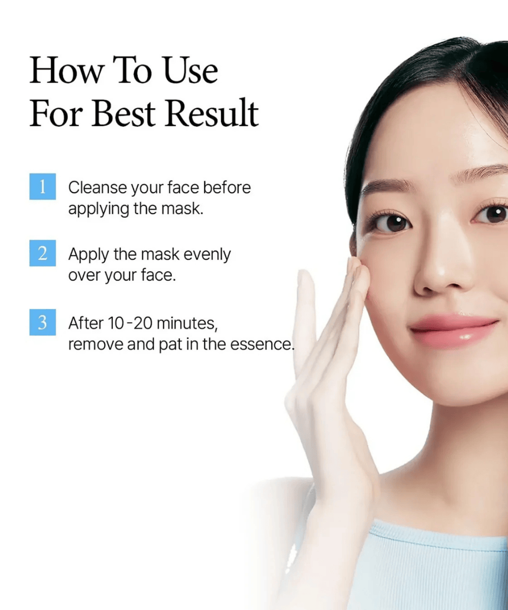 Round Lab 1025 Dokdo Hydrating Water Gel Mask Korean Skincare | VELVET GLOW