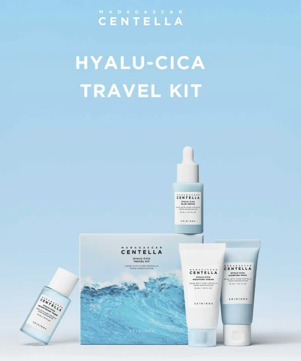 SKIN1004 Madagascar Centella Hyalu - Cica Travel Kit Korean Skincare | VELVET GLOW