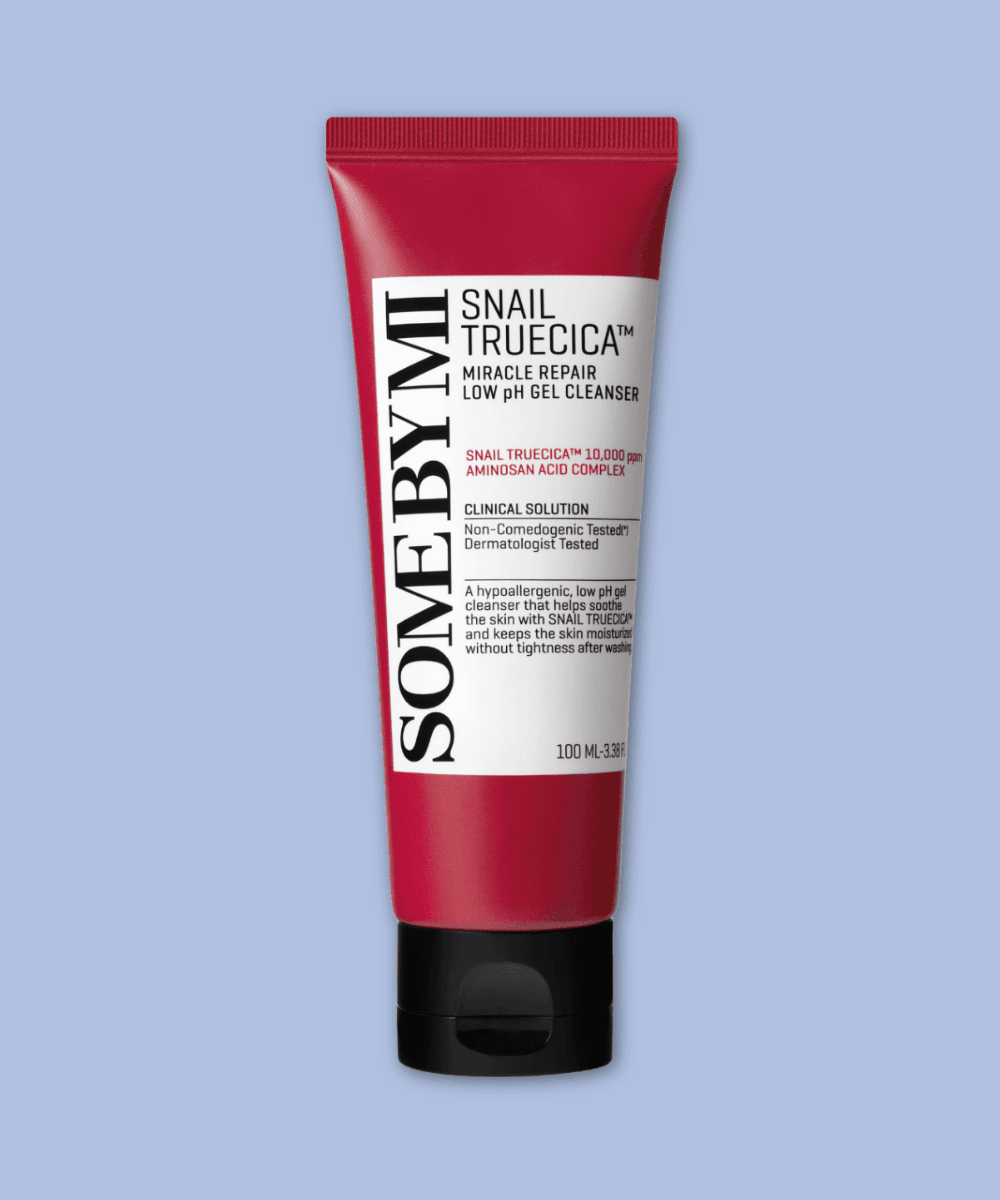SOME BY MI Snail TrueCICA Miracle Repair Low ph Gel Cleanser Korean Skincare | VELVET GLOW