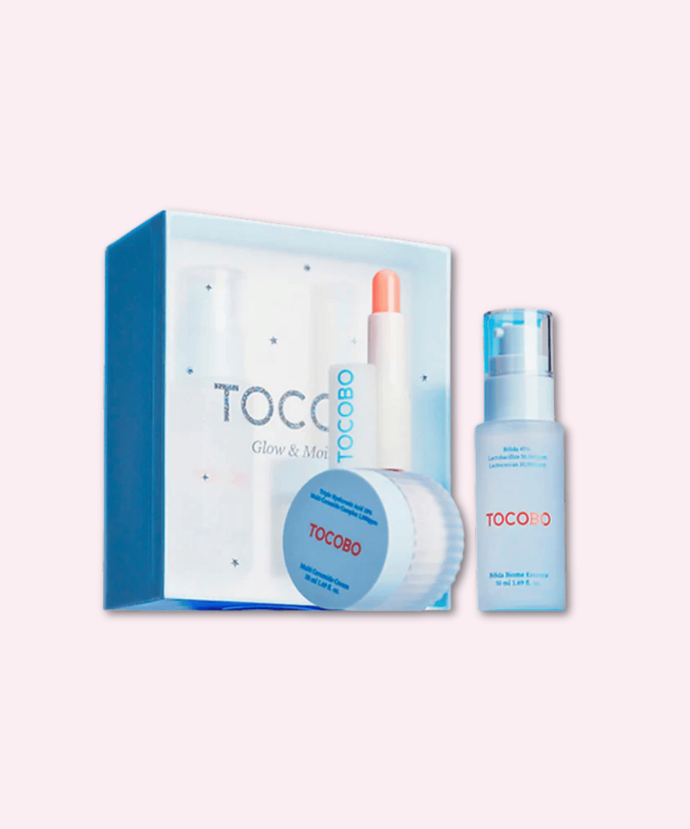 TOCOBO Glow & Moist Trio Set Korean Skincare | VELVET GLOW