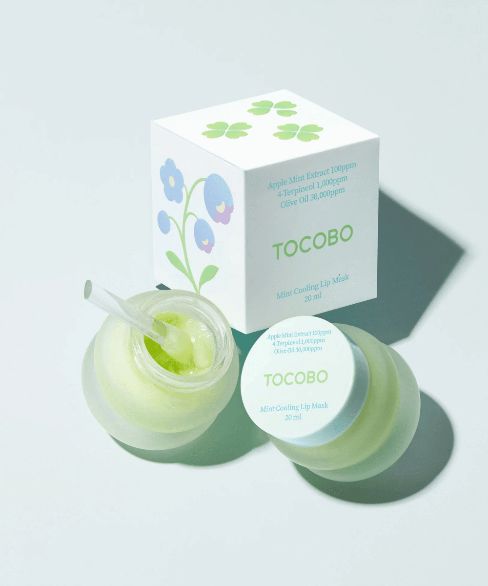 TOCOBO Lip Mask Mint Cooling Korean Skincare | VELVET GLOW