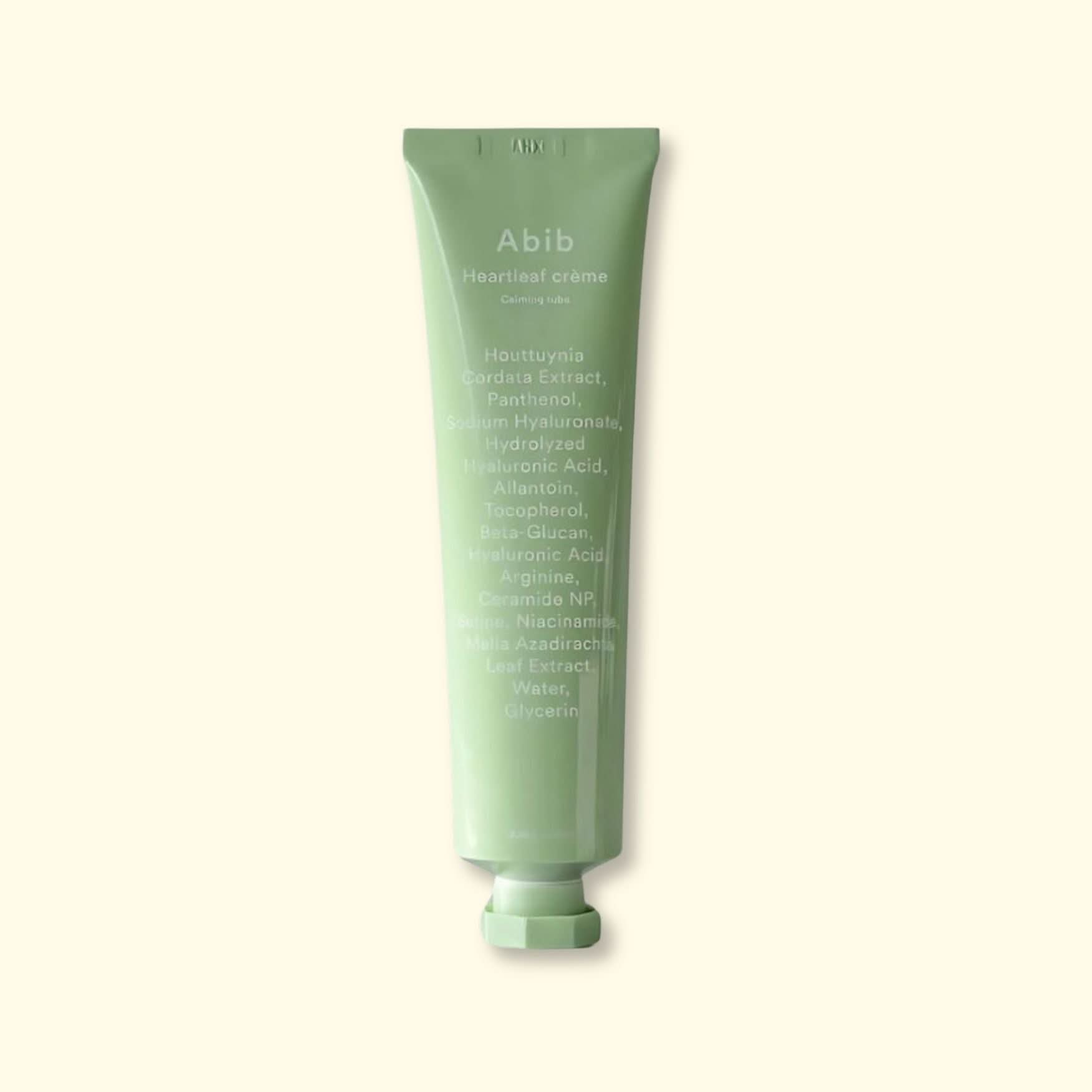 Abib Heartleaf Creme Calming Tube Korean Skincare | VELVET GLOW