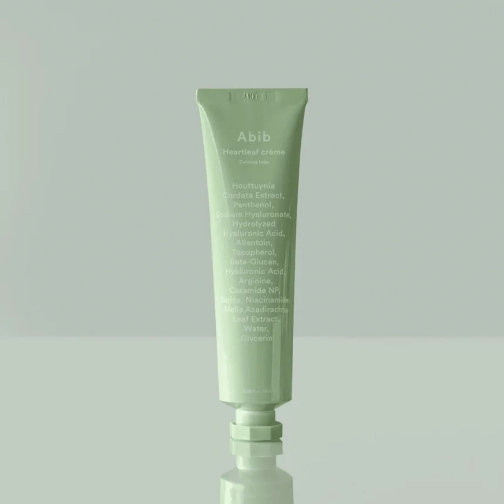 Abib Heartleaf Creme Calming Tube Korean Skincare | VELVET GLOW