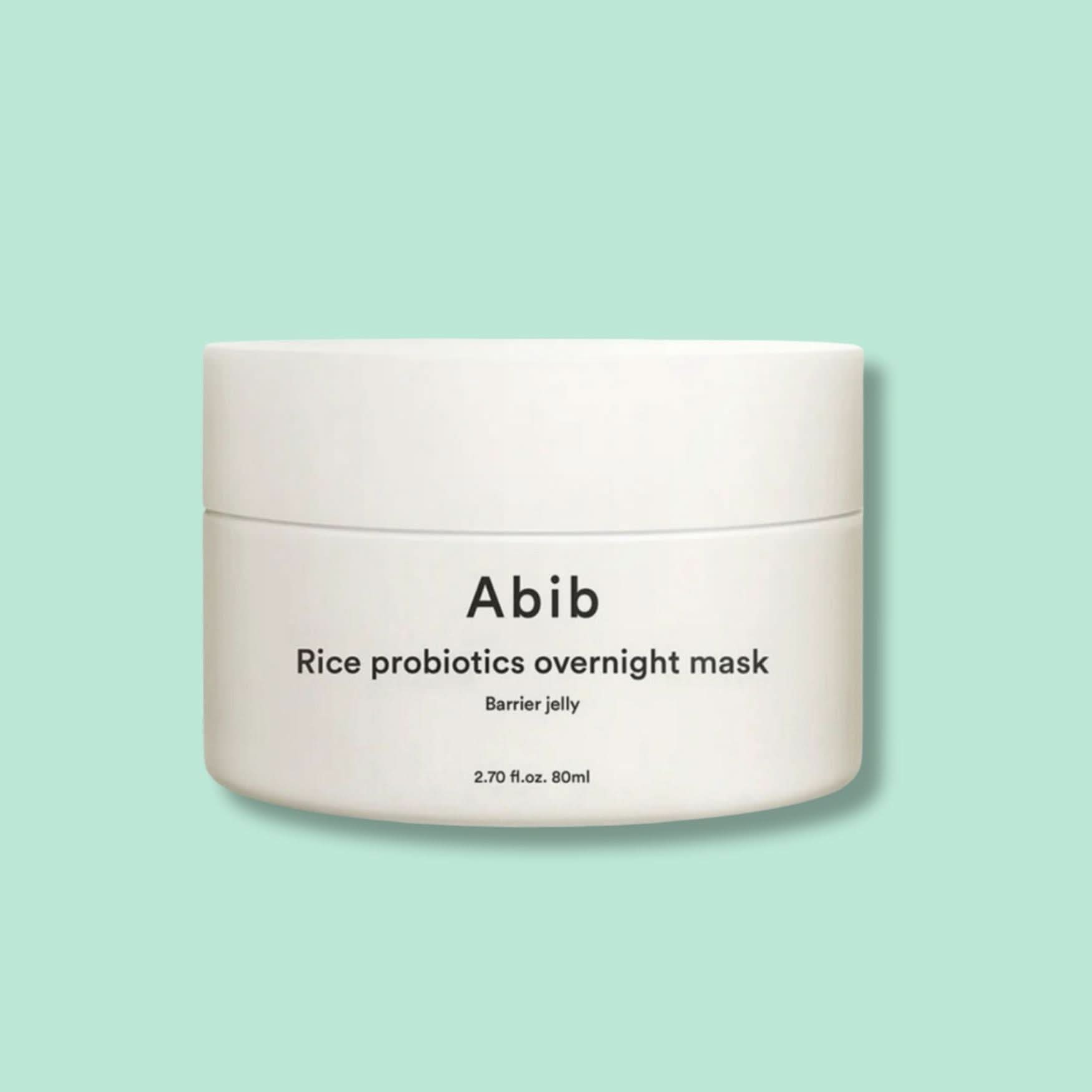 Abib Rice Probiotics Overnight Mask Barrier Jelly Korean Skincare | VELVET GLOW