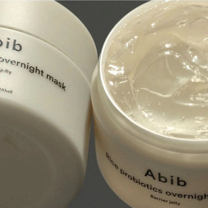 Abib Rice Probiotics Overnight Mask Barrier Jelly Korean Skincare | VELVET GLOW