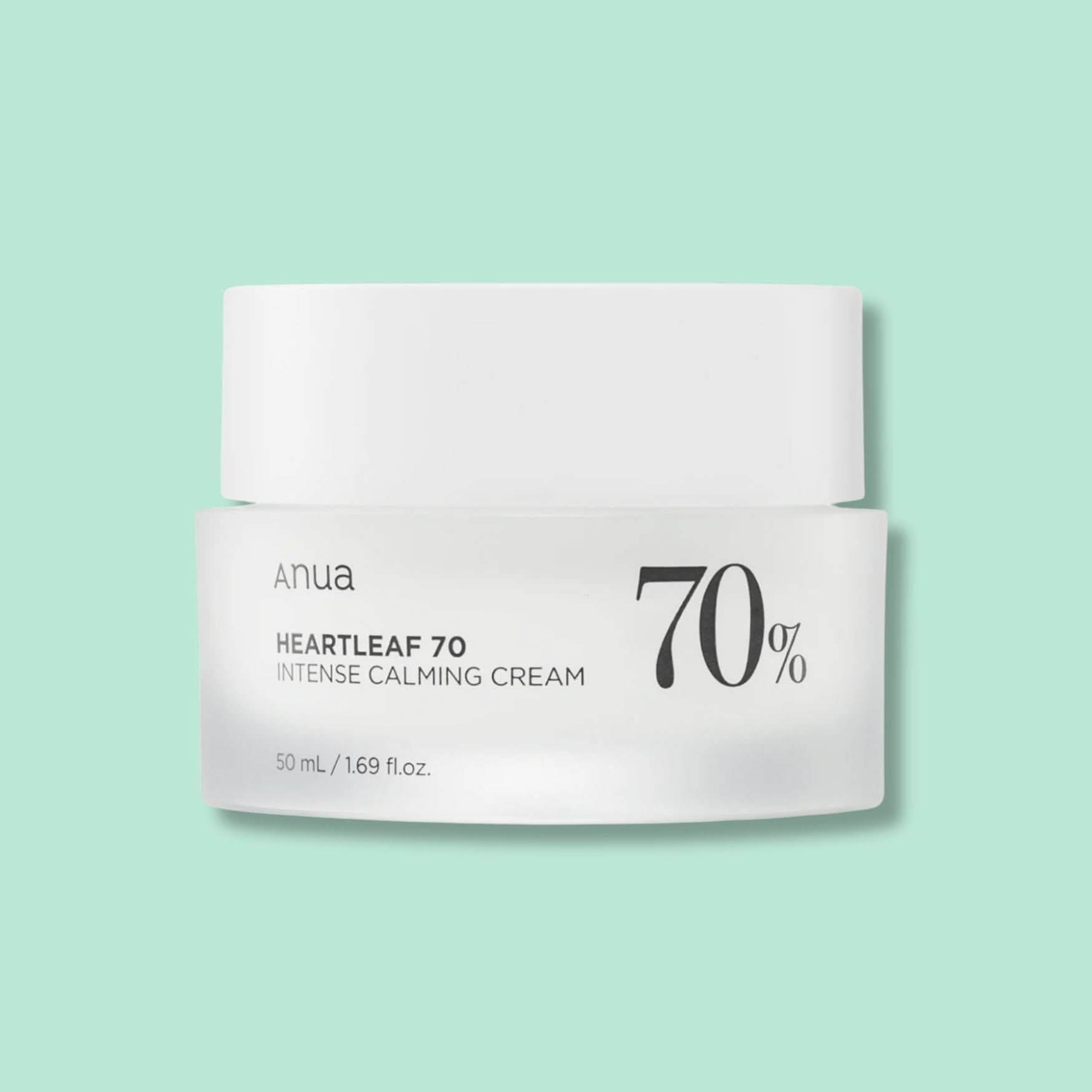 Anua Heartleaf 70% Intense Calming Cream Korean Skincare | VELVET GLOW