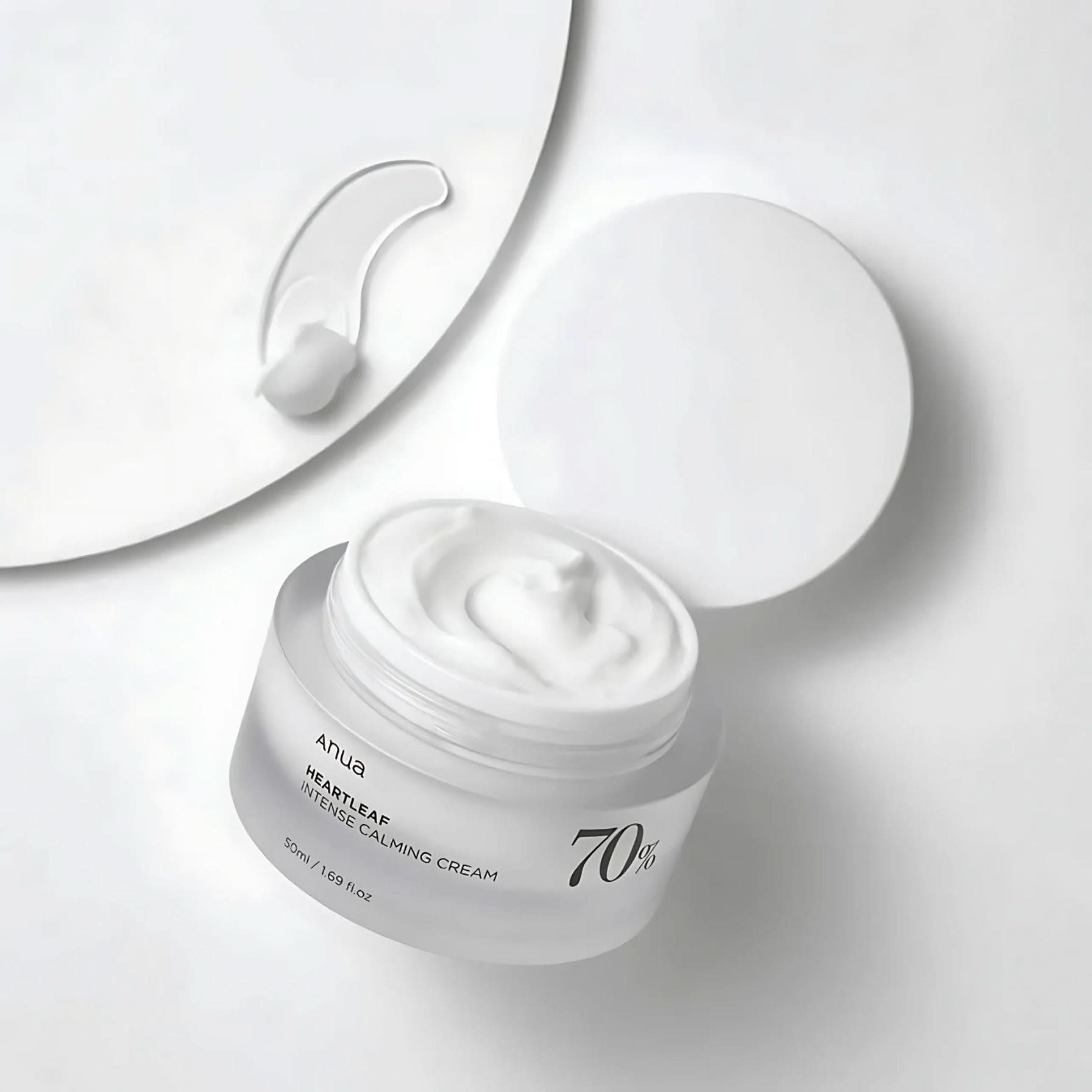 Anua Heartleaf 70% Intense Calming Cream Korean Skincare | VELVET GLOW