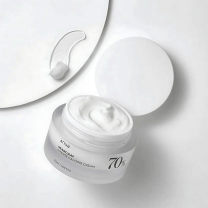 Anua Heartleaf 70% Intense Calming Cream Korean Skincare | VELVET GLOW