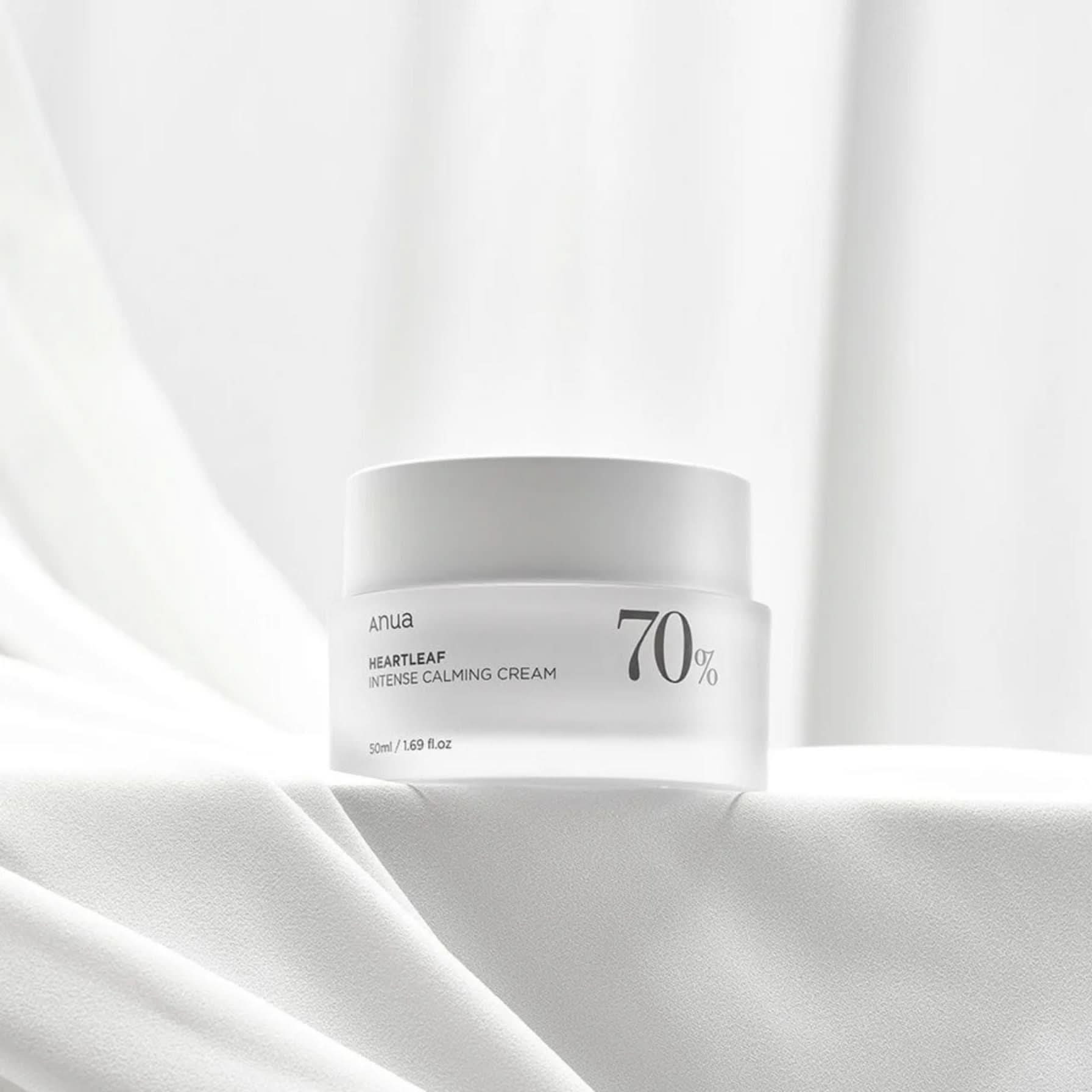 Anua Heartleaf 70% Intense Calming Cream Korean Skincare | VELVET GLOW
