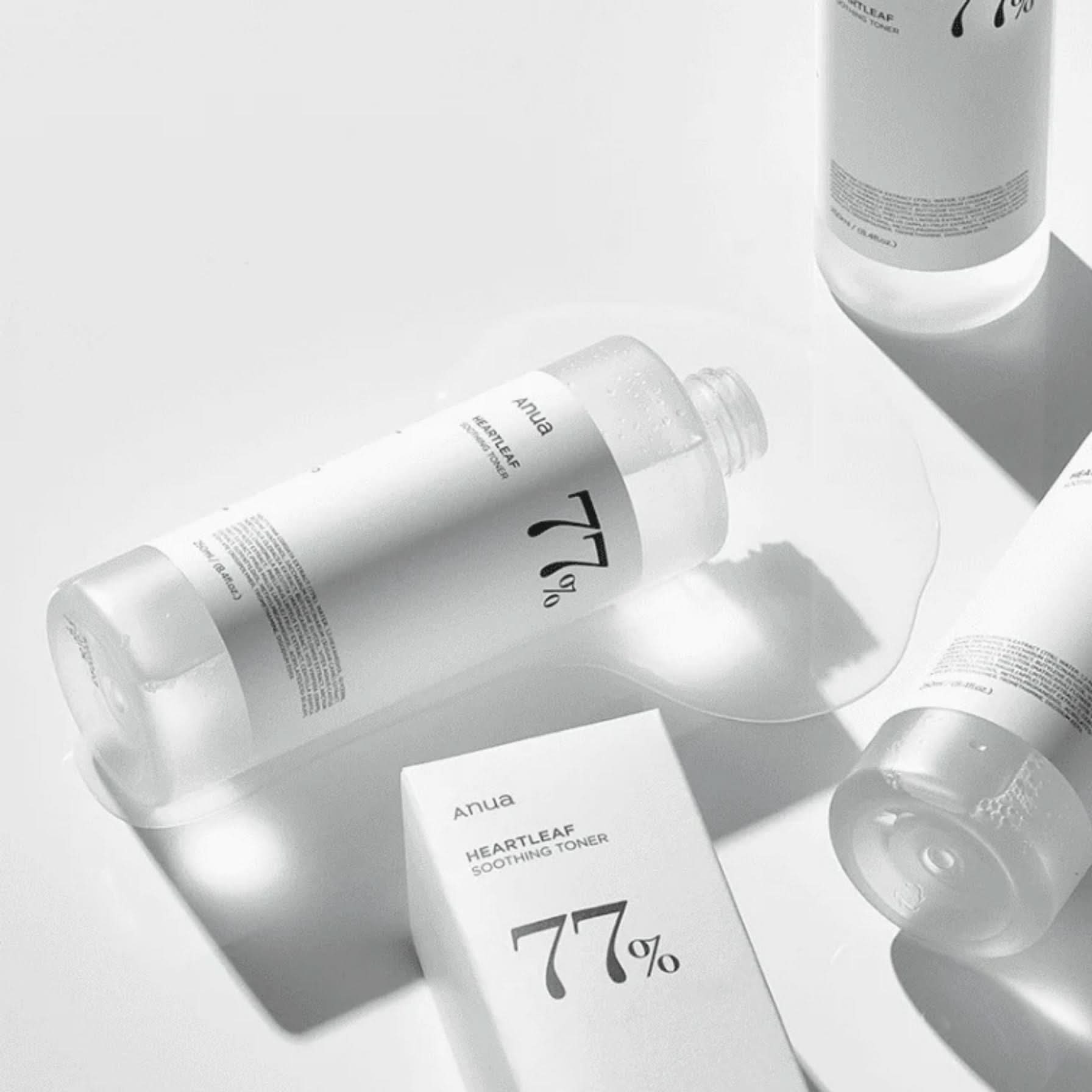 Anua Heartleaf 77% Soothing Toner Korean Skincare | VELVET GLOW